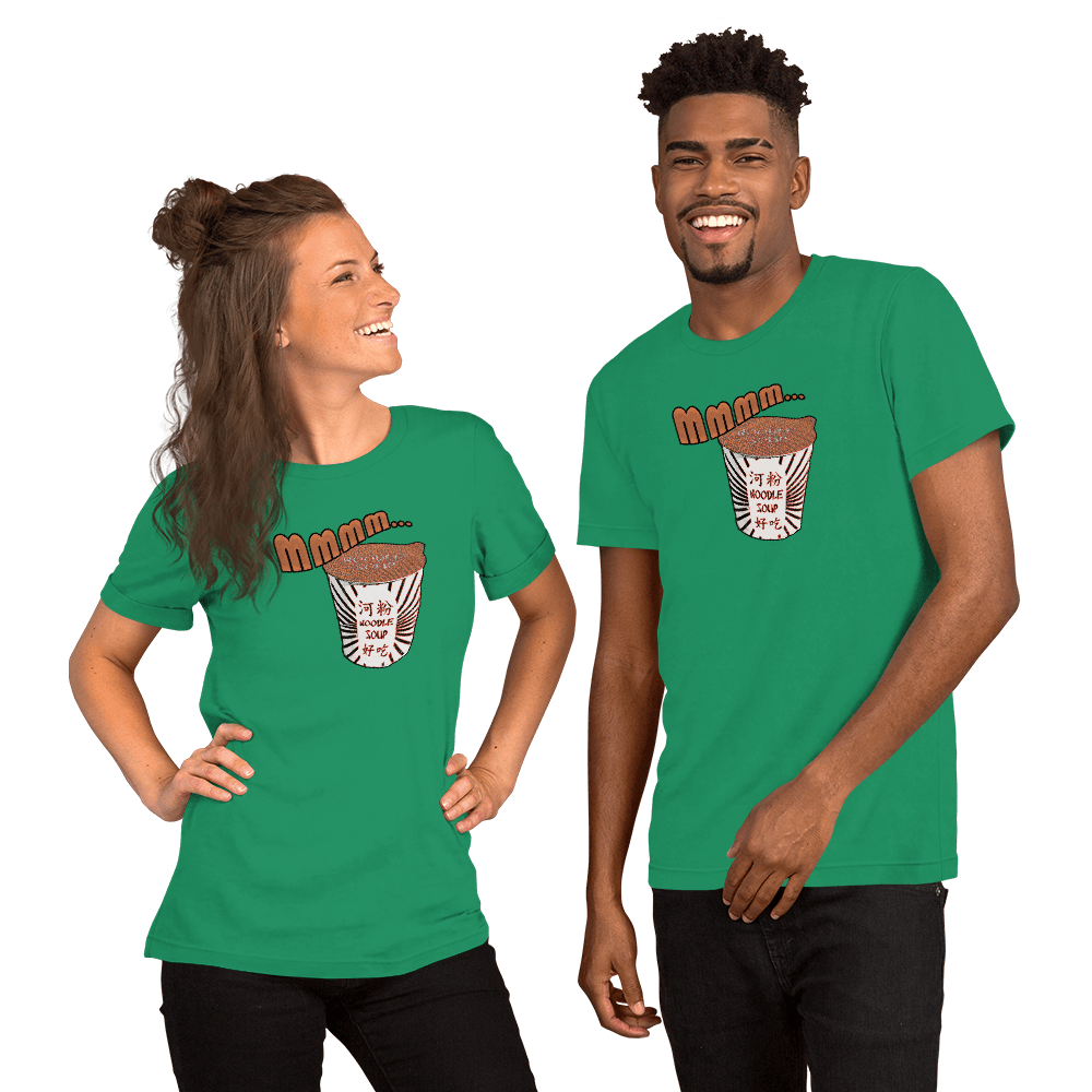 Mmmm, Noodle Soup Unisex t-shirt VAWDesigns