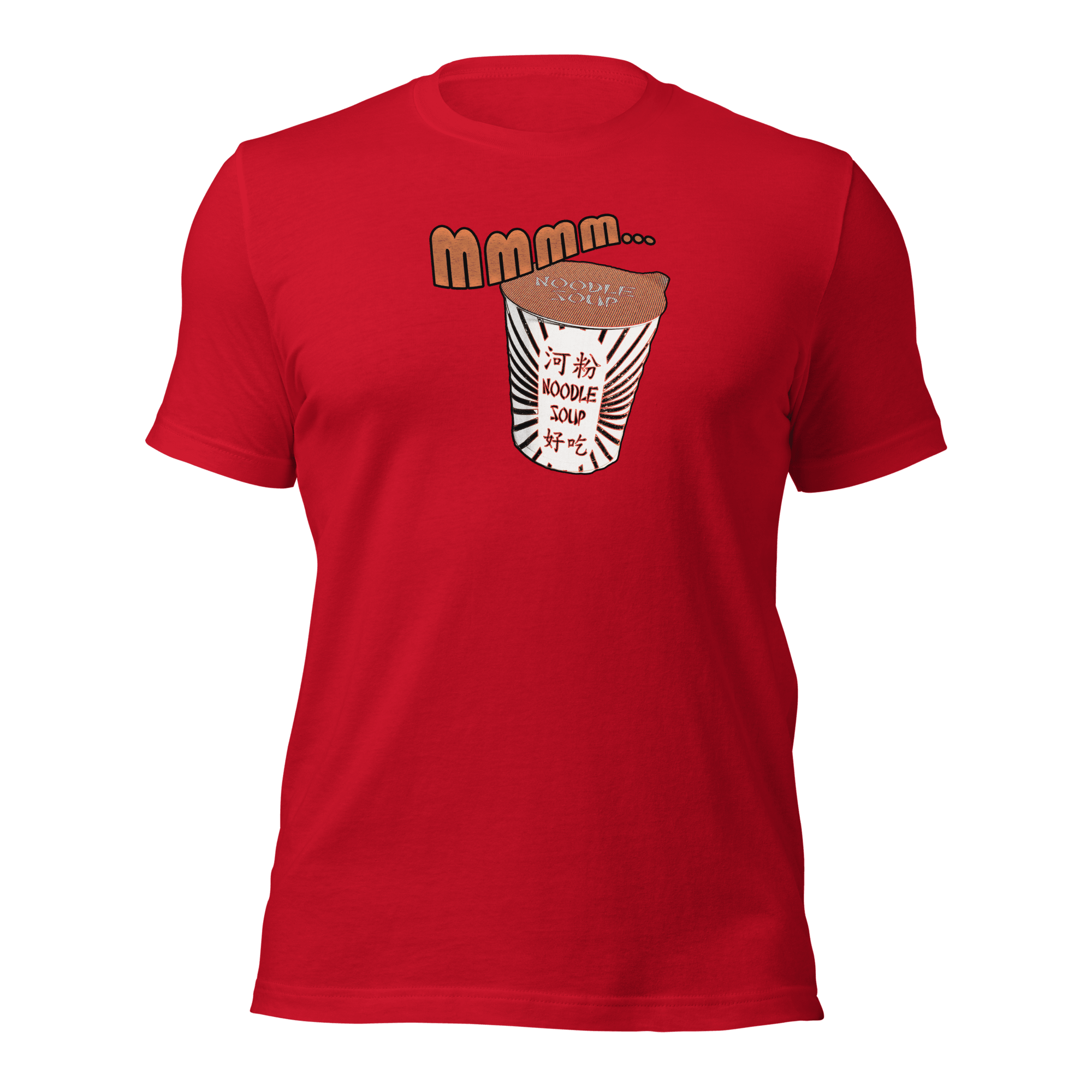Mmmm, Noodle Soup Unisex t-shirt VAWDesigns