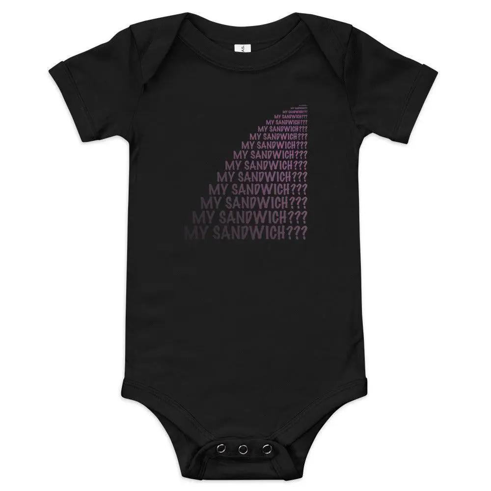 My Sandwich Baby short sleeve one piece VAWDesigns