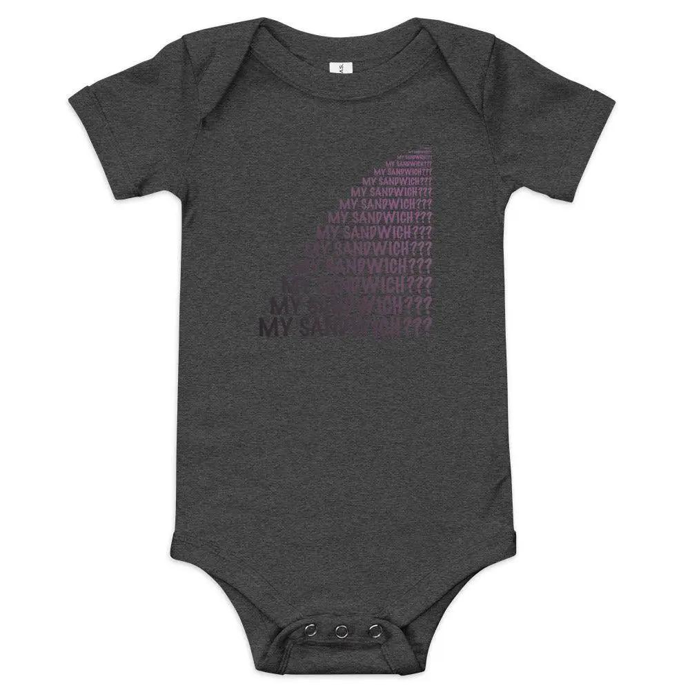 My Sandwich Baby short sleeve one piece VAWDesigns