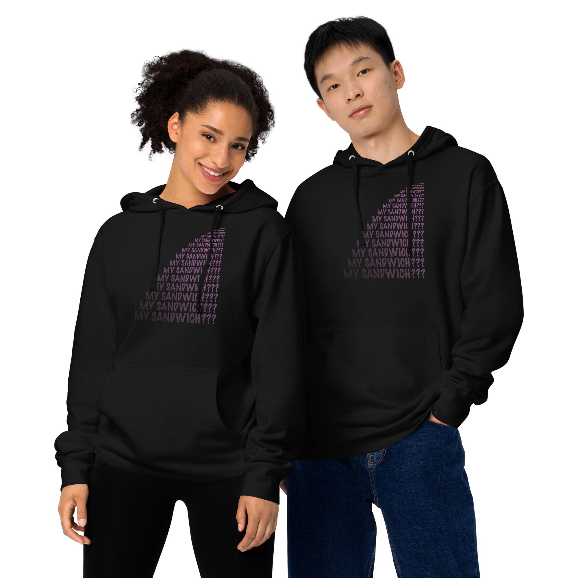 My Sandwich? Unisex midweight hoodie VAWDesigns