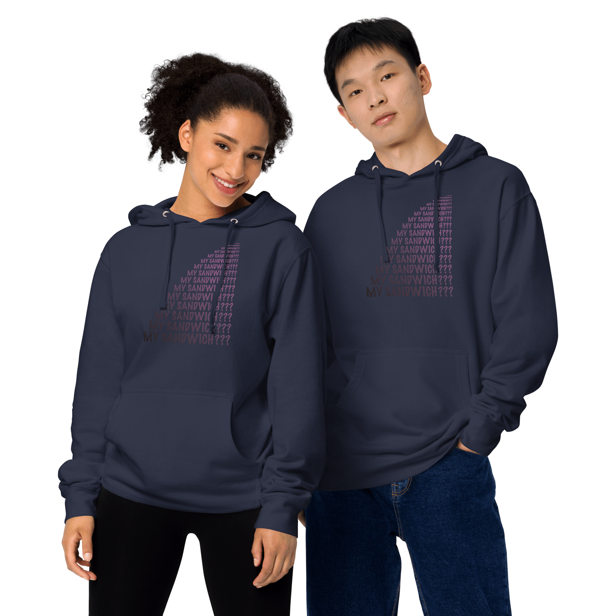 My Sandwich? Unisex midweight hoodie VAWDesigns