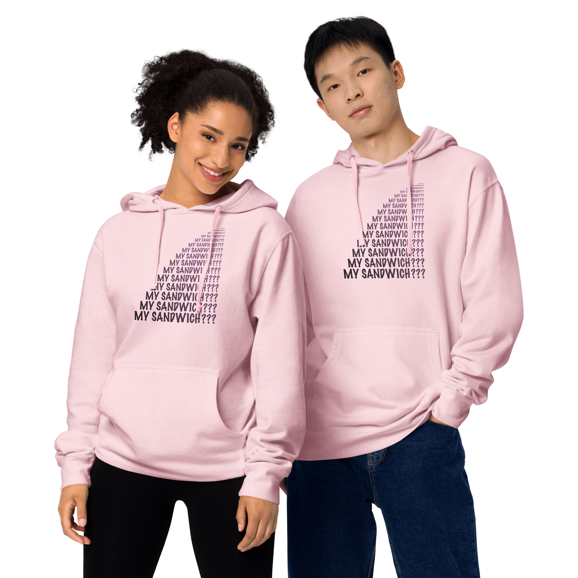 My Sandwich? Unisex midweight hoodie VAWDesigns