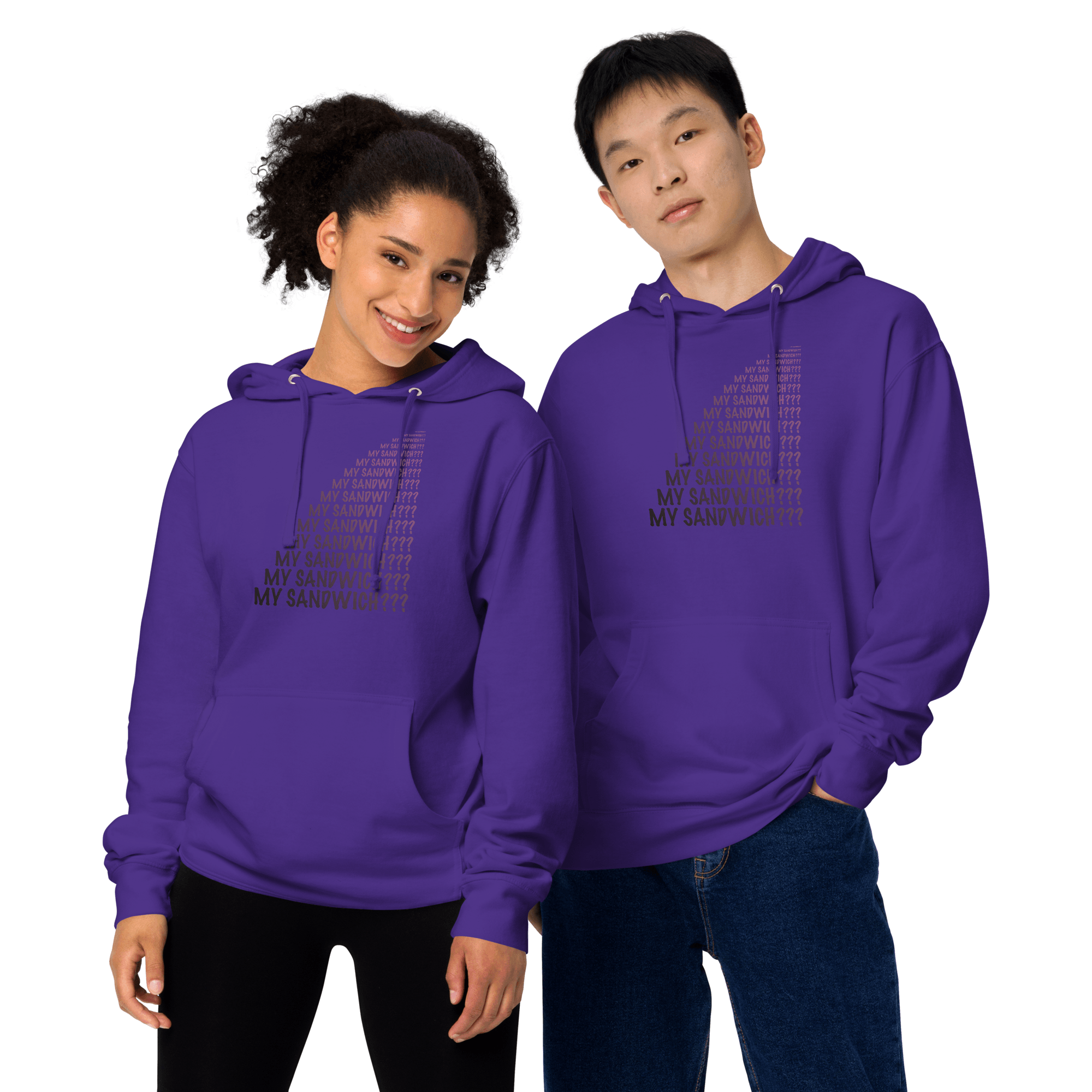 My Sandwich? Unisex midweight hoodie VAWDesigns