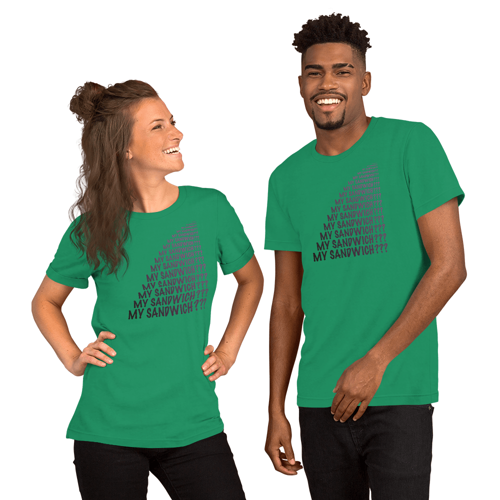 My Sandwich? Unisex t-shirt VAWDesigns