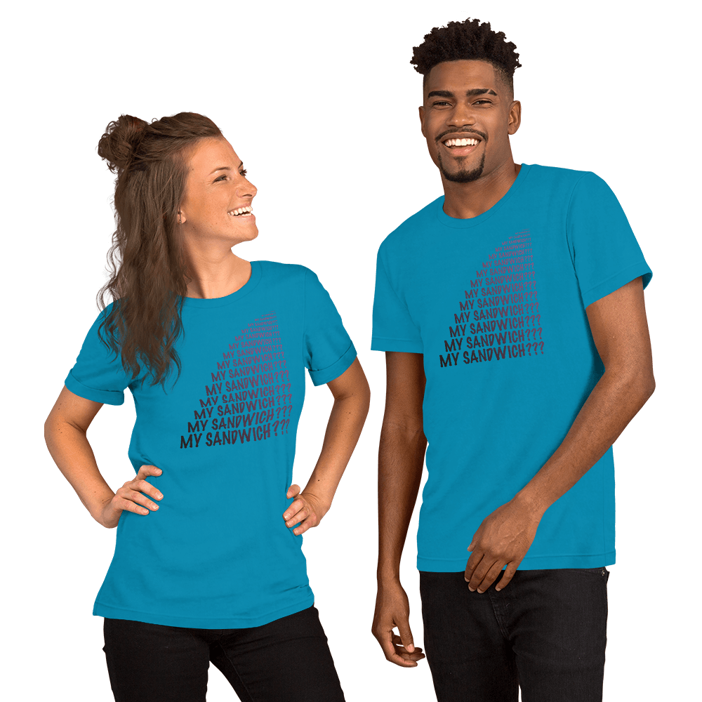 My Sandwich? Unisex t-shirt VAWDesigns