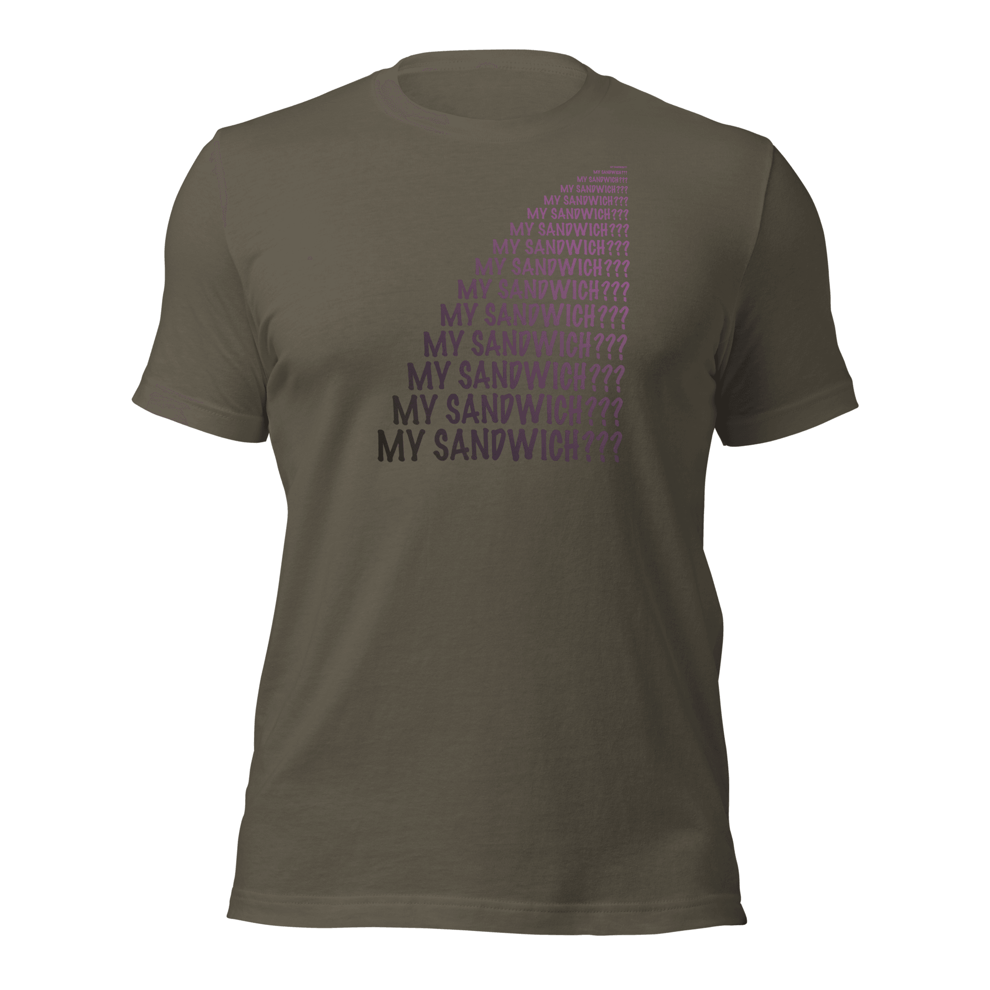 My Sandwich? Unisex t-shirt VAWDesigns