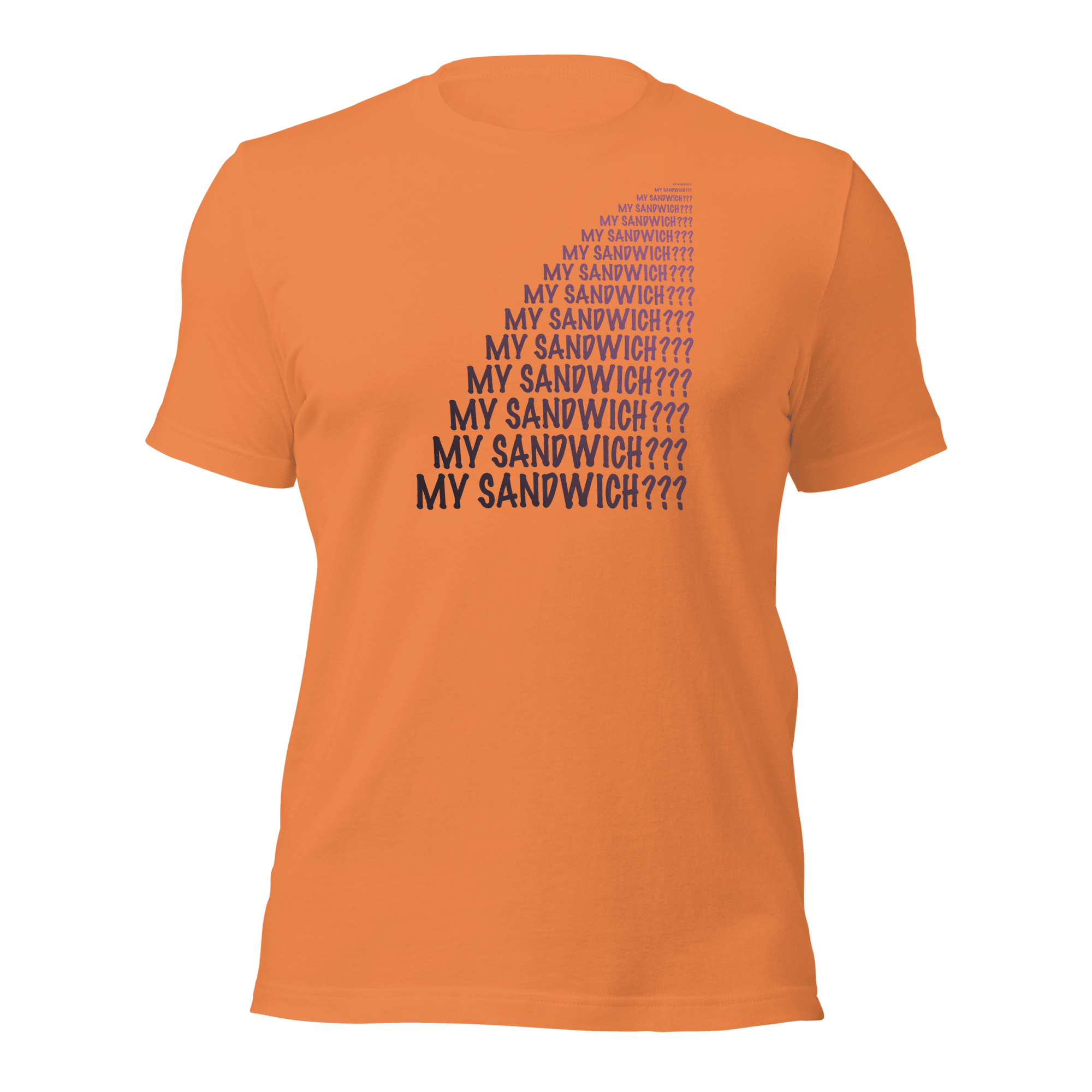 My Sandwich? Unisex t-shirt VAWDesigns