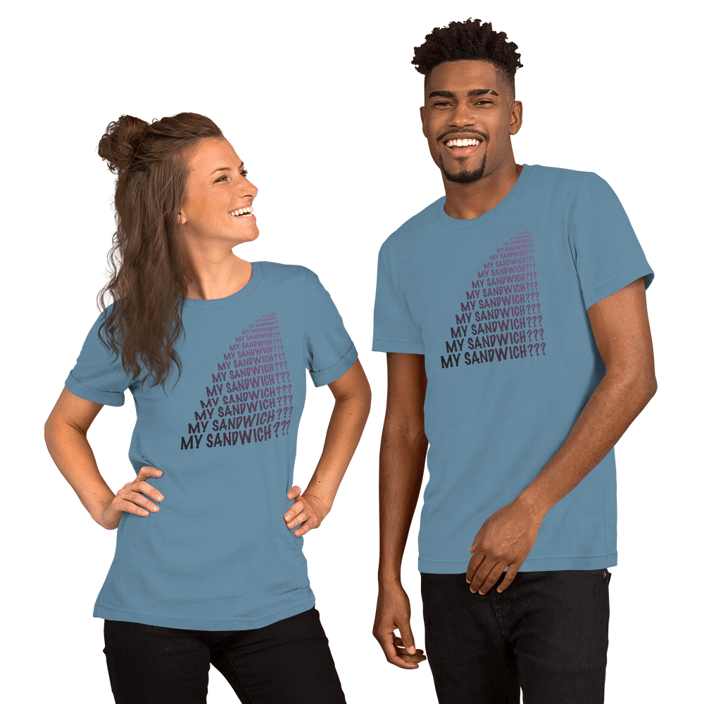 My Sandwich? Unisex t-shirt VAWDesigns