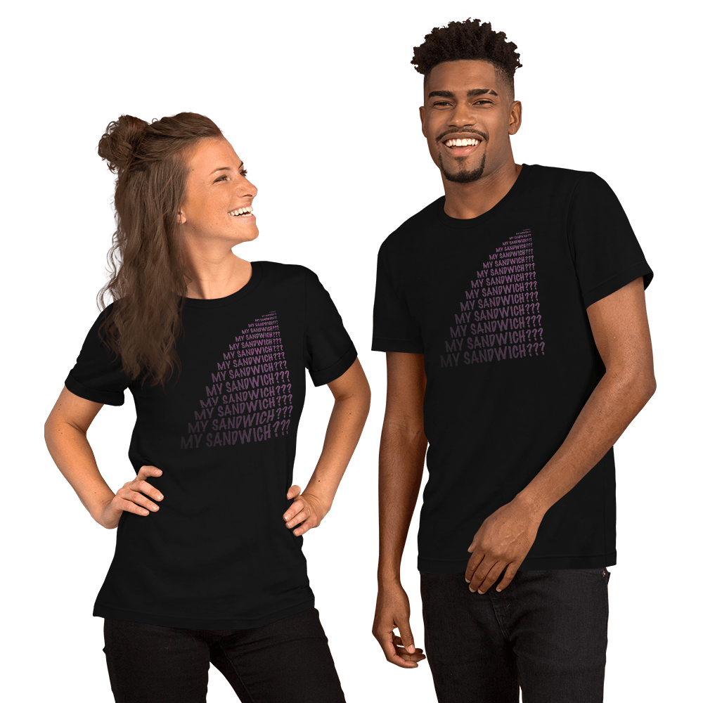 My Sandwich? Unisex t-shirt VAWDesigns