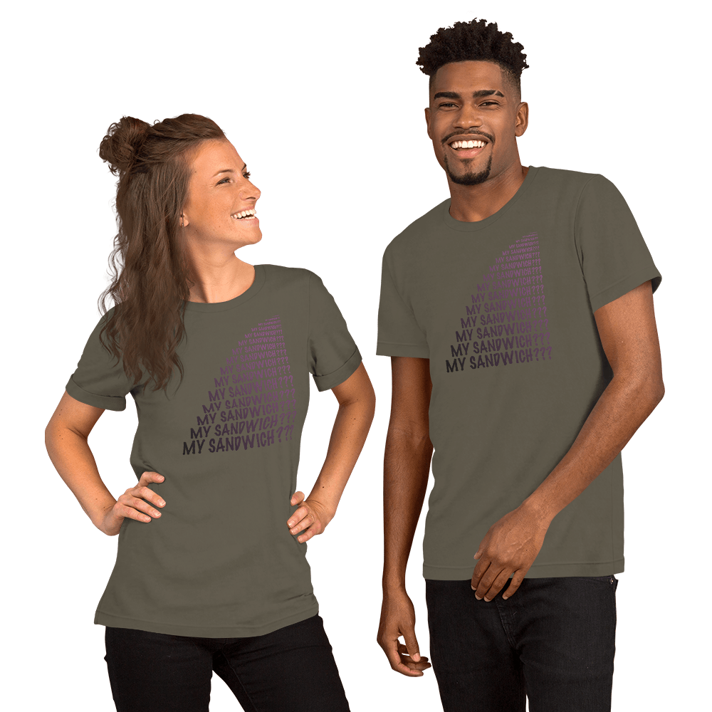 My Sandwich? Unisex t-shirt VAWDesigns