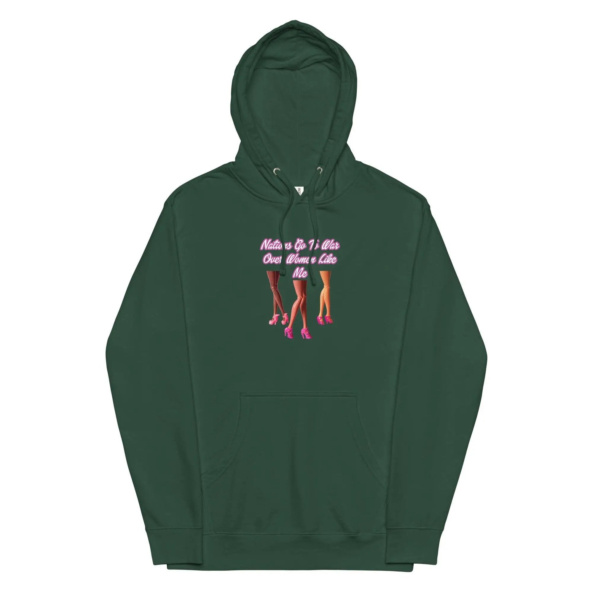 Nations Go To War Over Women Like Me Unisex hoodie