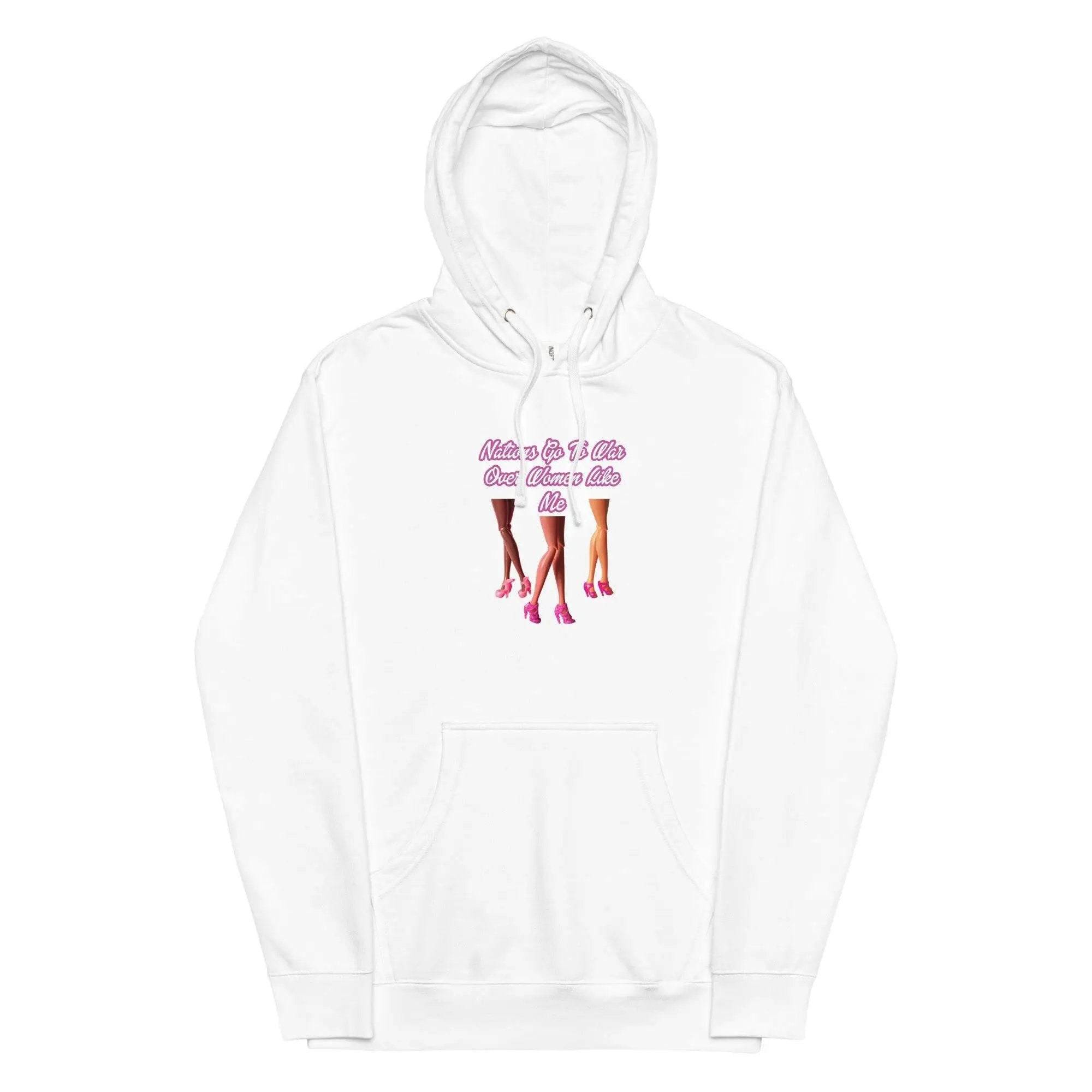 Nations Go To War Over Women Like Me Unisex hoodie