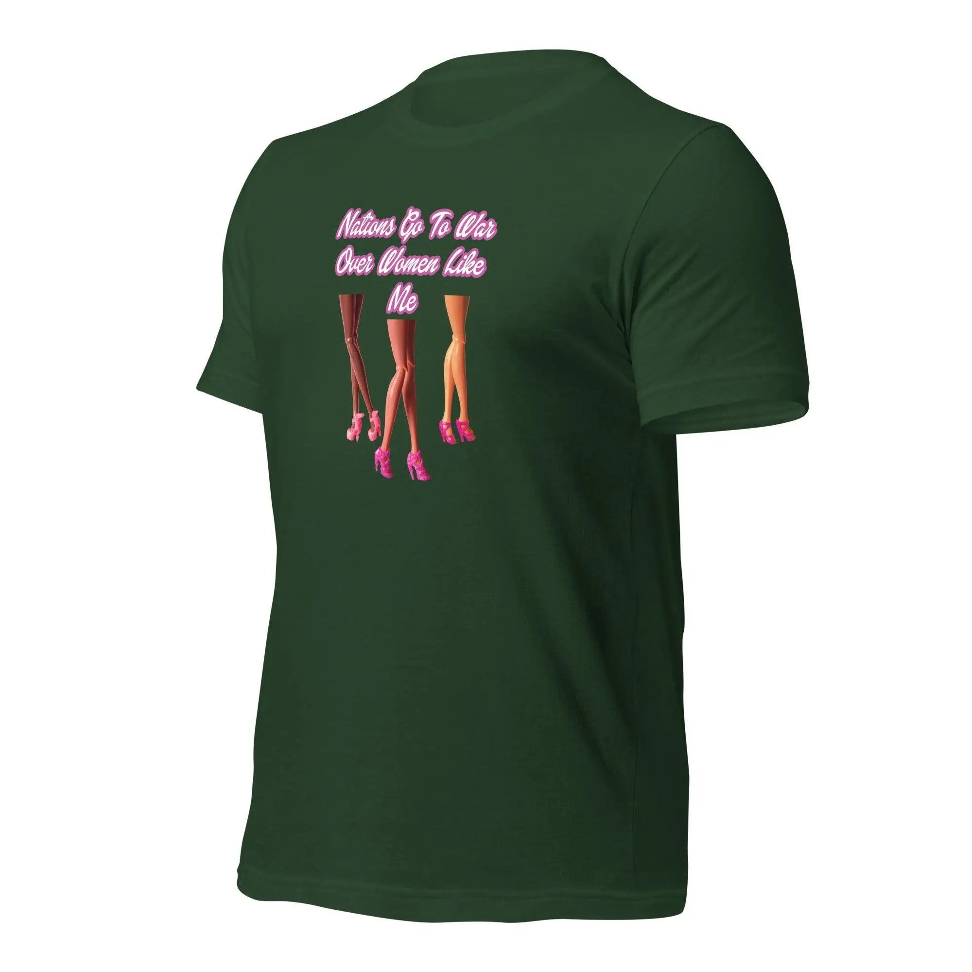 Nations Go To War Over Women Like Me Unisex t-shirt VAWDesigns