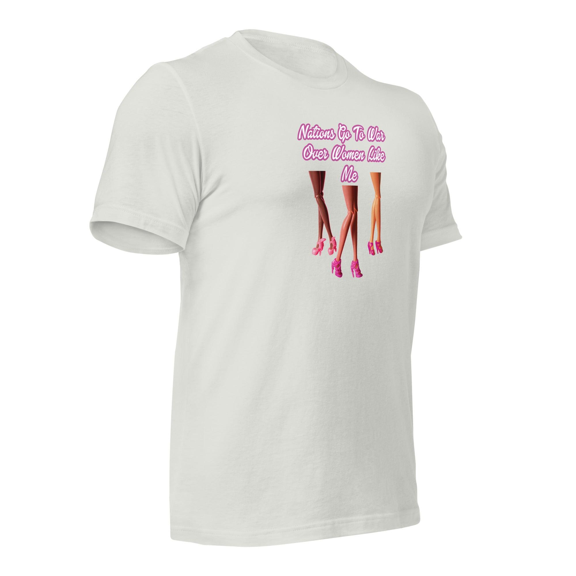 Nations Go To War Over Women Like Me Unisex t-shirt VAWDesigns