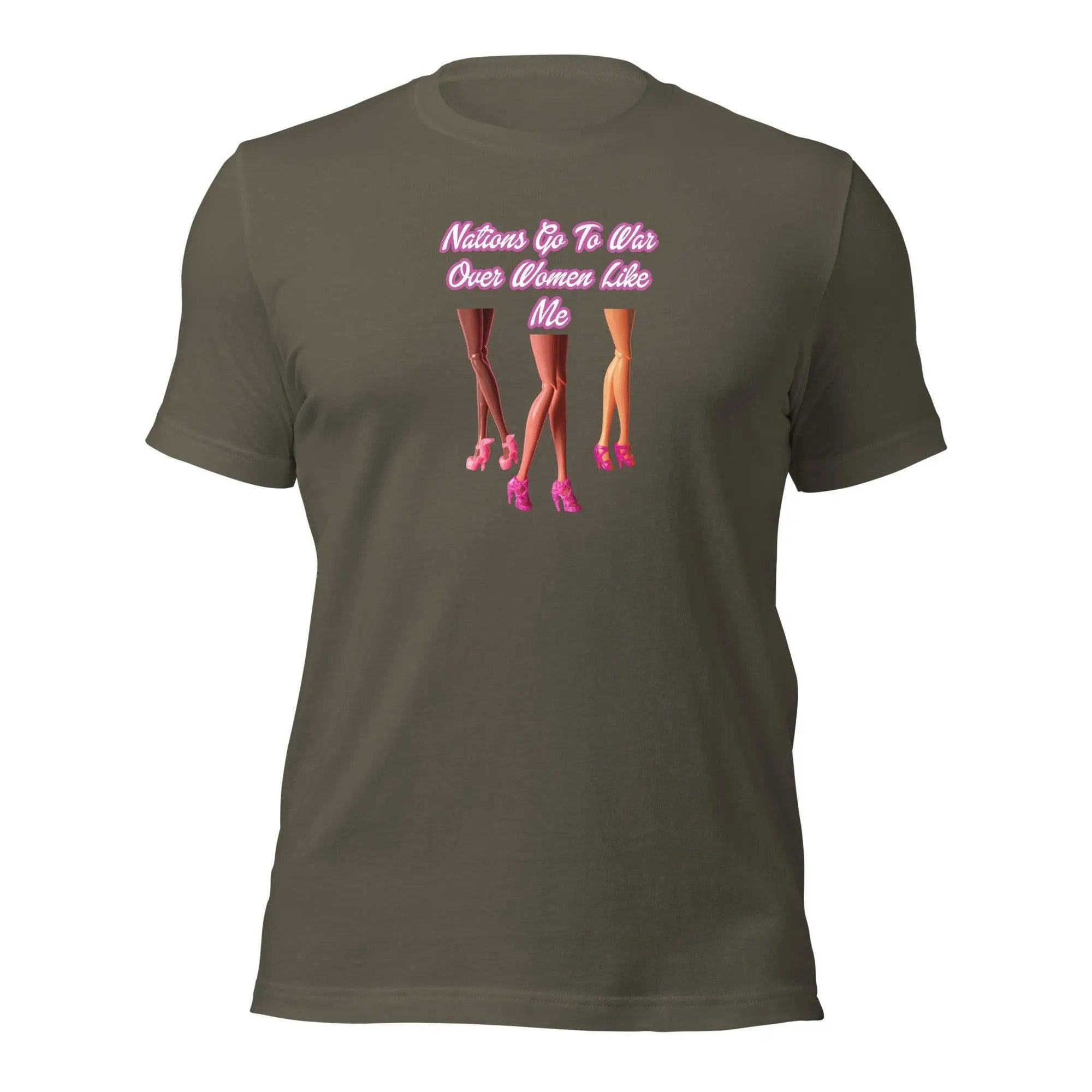 Nations Go To War Over Women Like Me Unisex t-shirt VAWDesigns