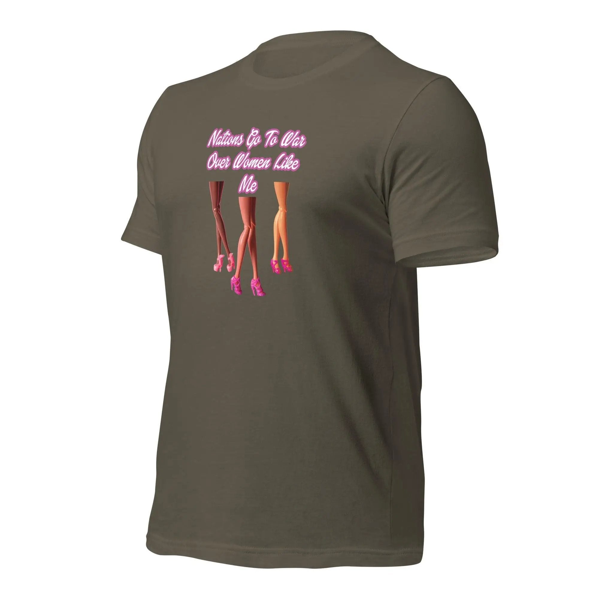 Nations Go To War Over Women Like Me Unisex t-shirt VAWDesigns
