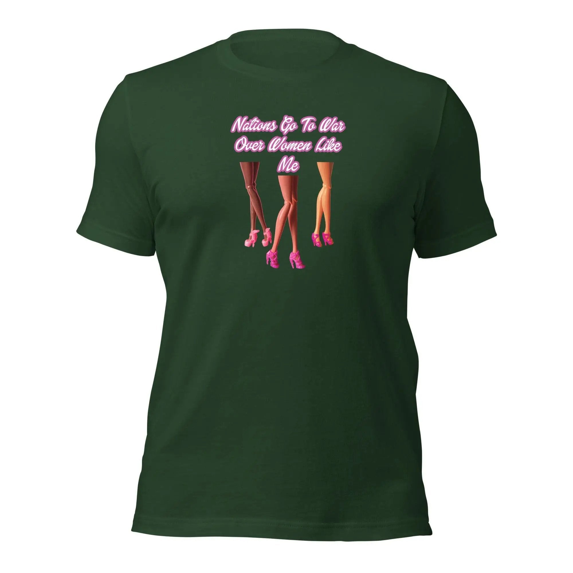 Nations Go To War Over Women Like Me Unisex t-shirt VAWDesigns