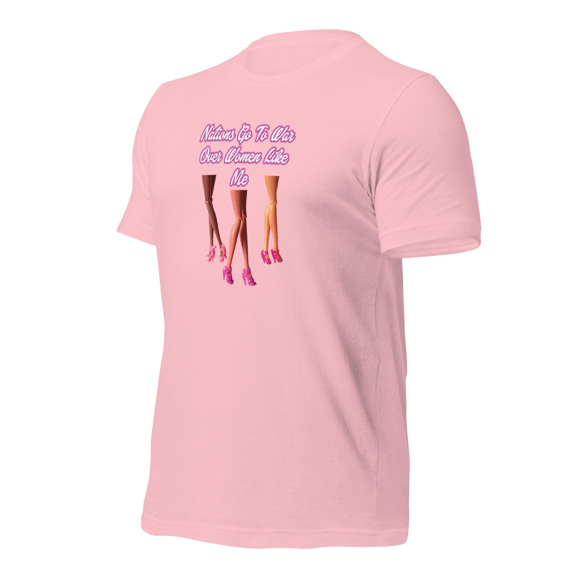 Nations Go To War Over Women Like Me Unisex t-shirt VAWDesigns