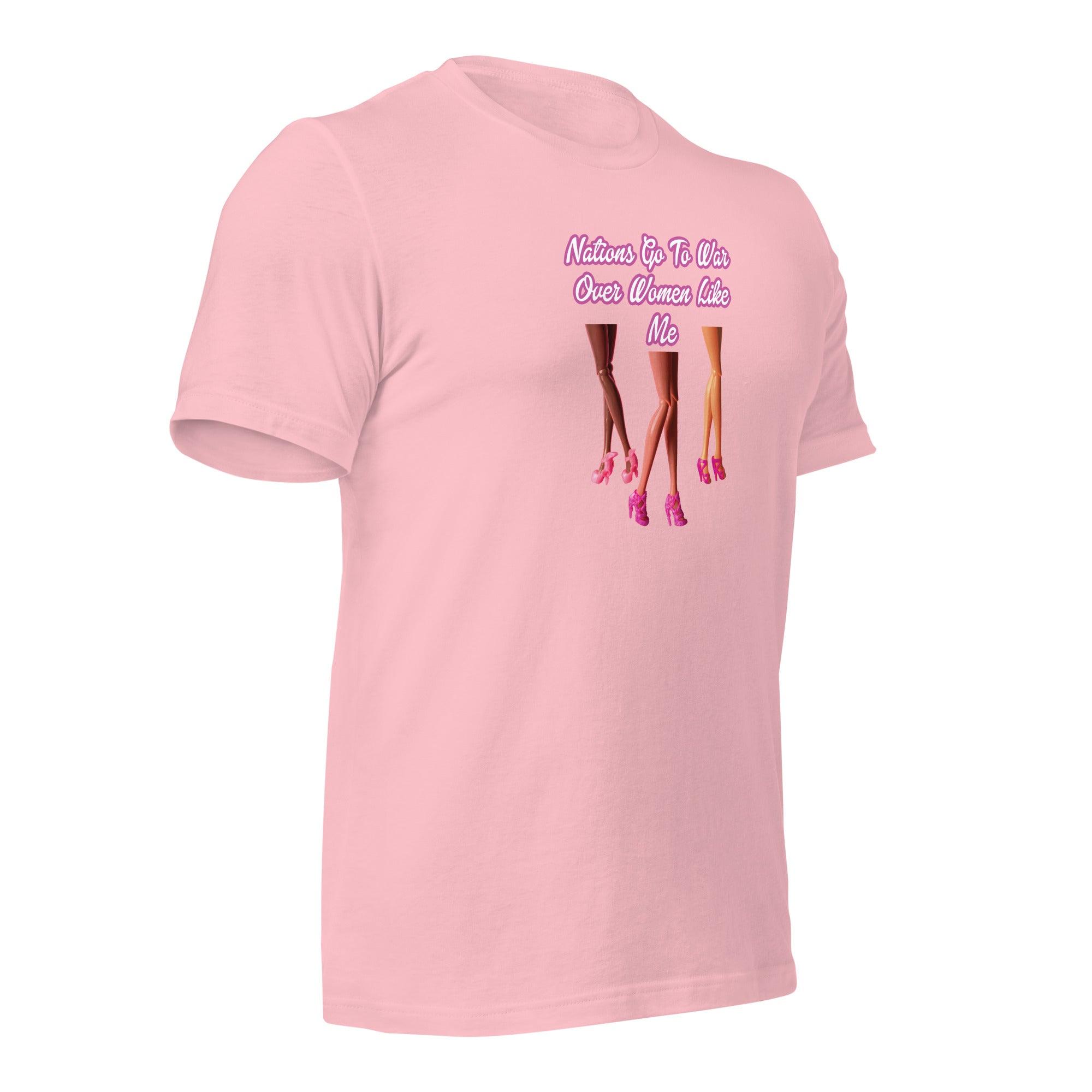 Nations Go To War Over Women Like Me Unisex t-shirt VAWDesigns