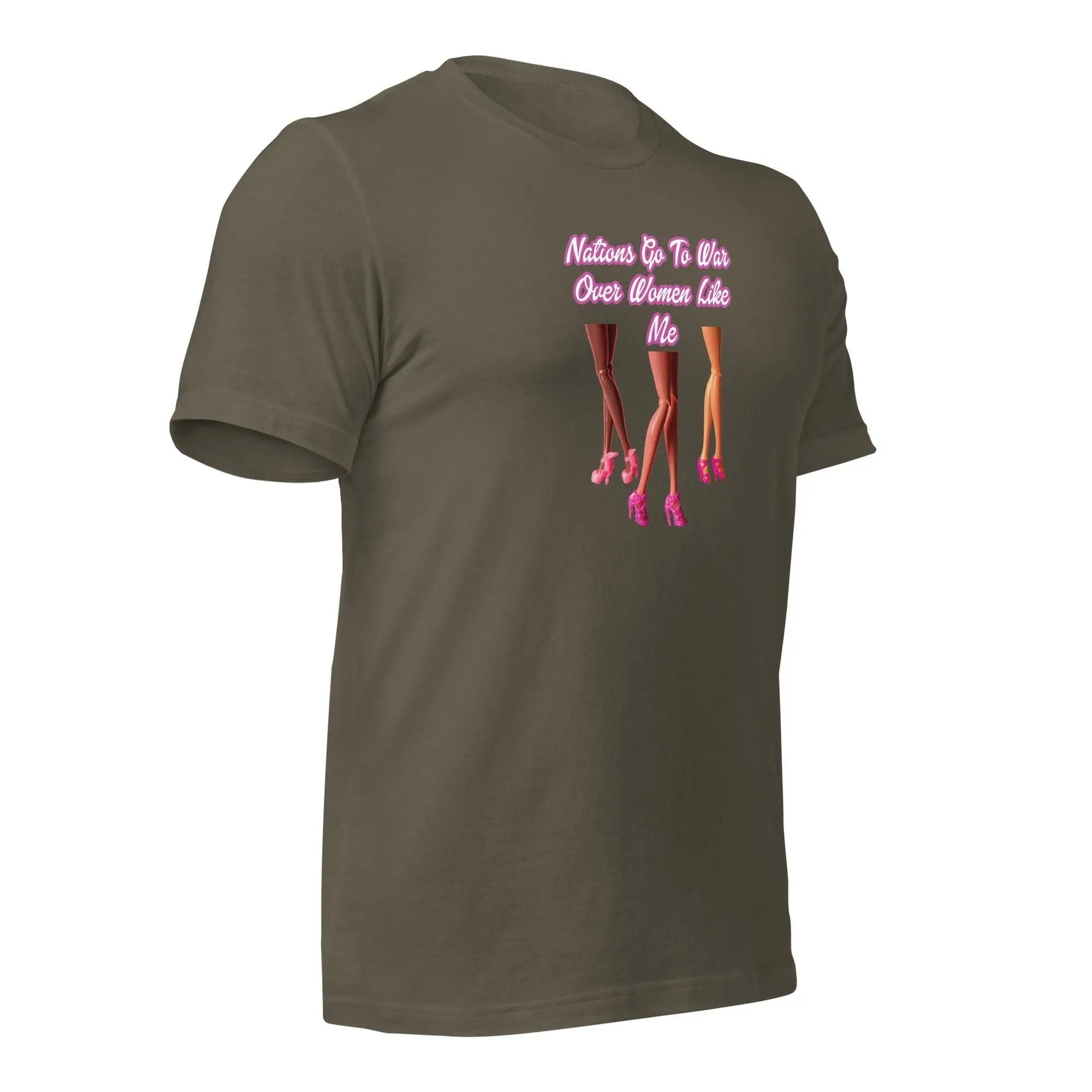 Nations Go To War Over Women Like Me Unisex t-shirt VAWDesigns