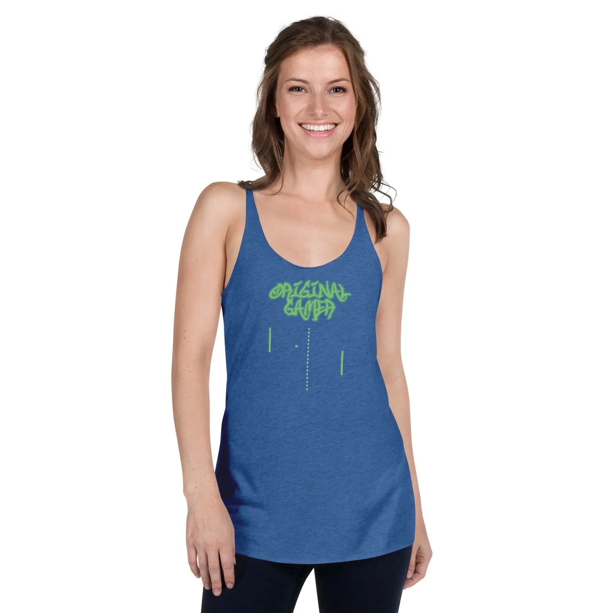 OG (Original Gamer) Women's Racerback Tank VAWDesigns