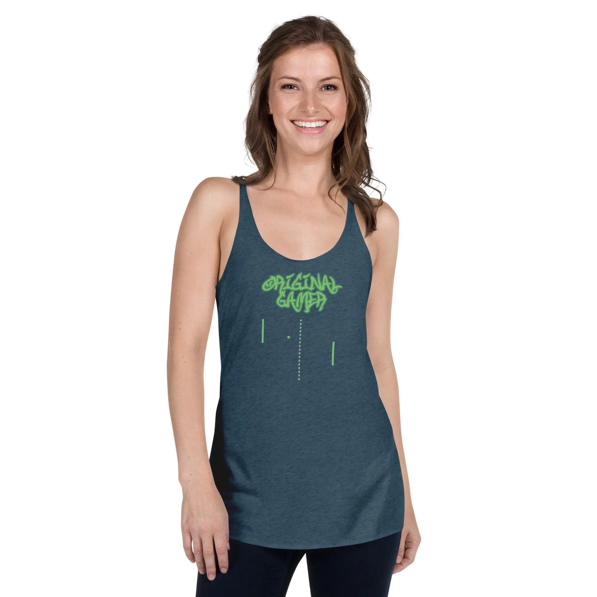 OG (Original Gamer) Women's Racerback Tank VAWDesigns