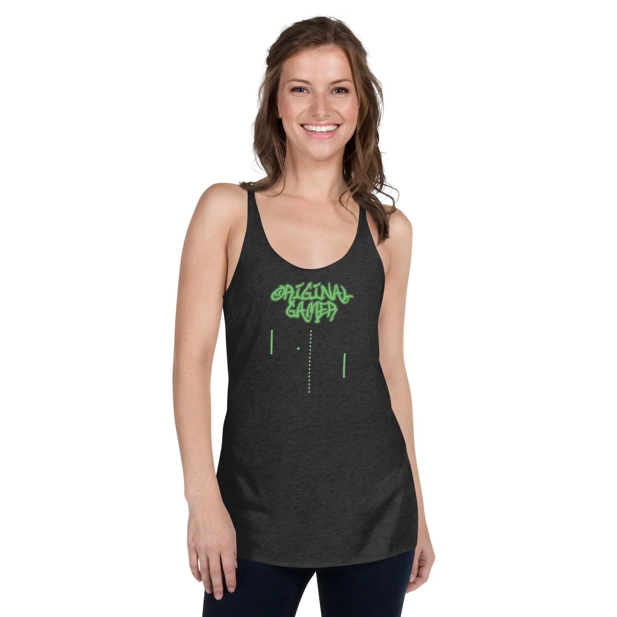 OG (Original Gamer) Women's Racerback Tank VAWDesigns