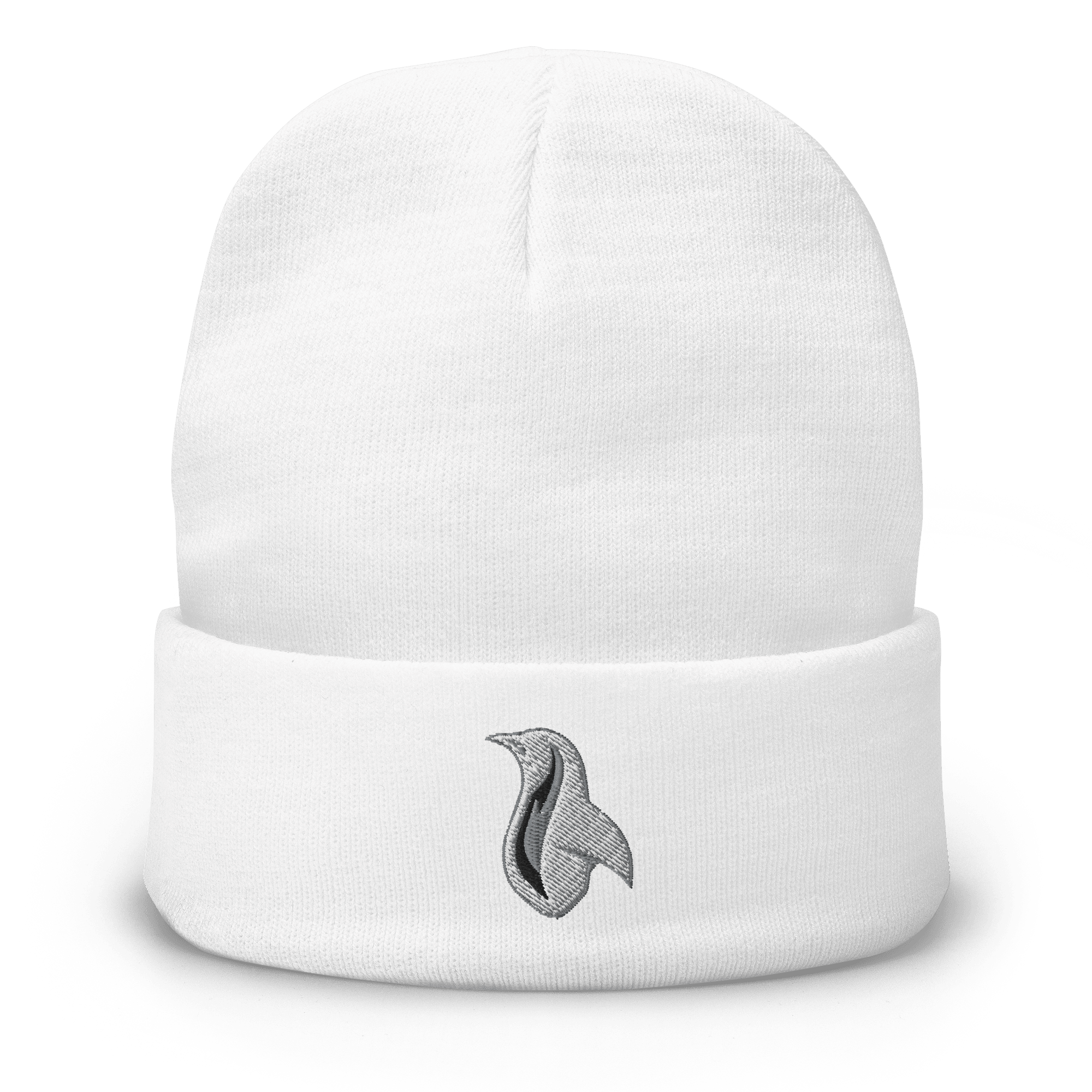 Penguin Logo Embroidered Beanie VAWDesigns