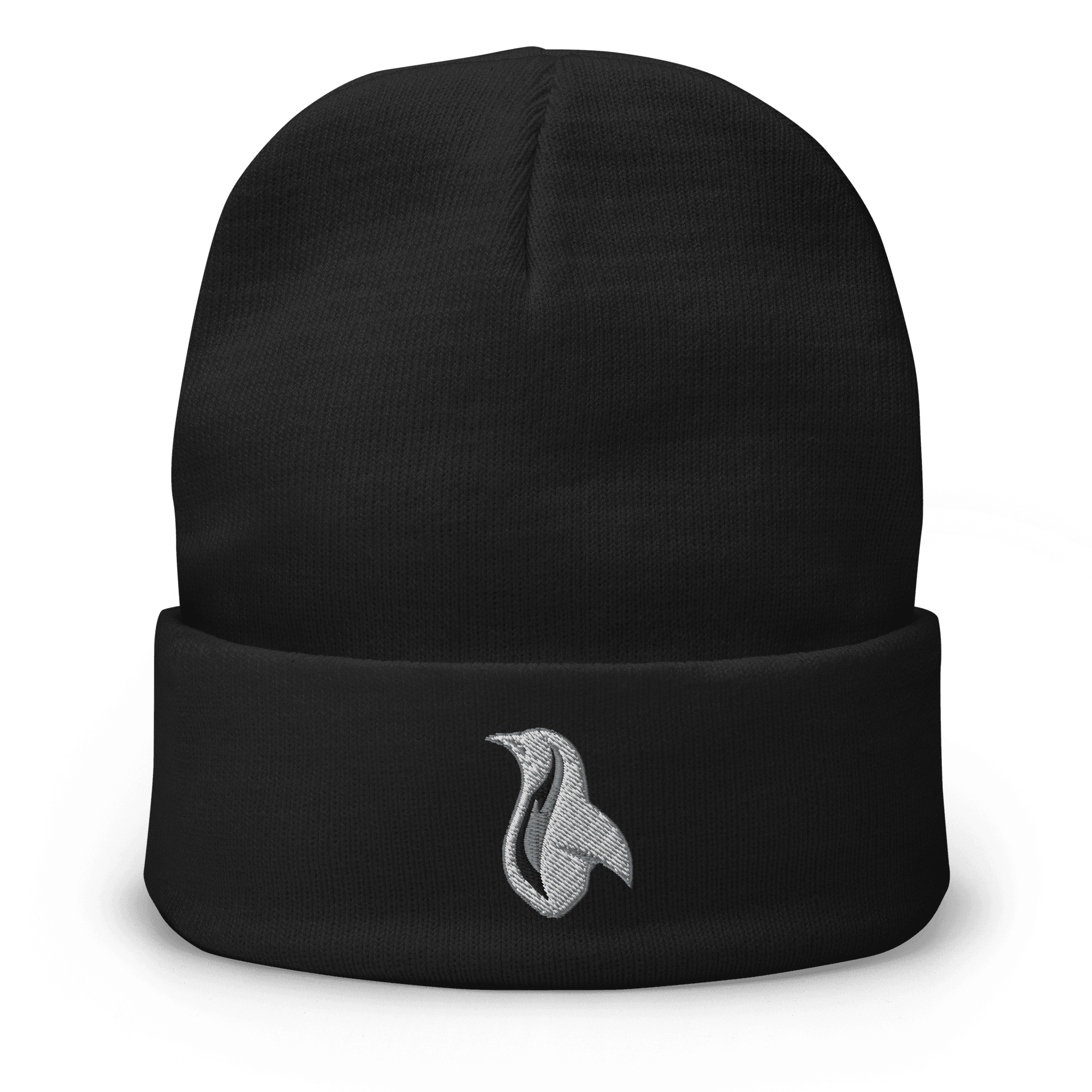 Penguin Logo Embroidered Beanie VAWDesigns