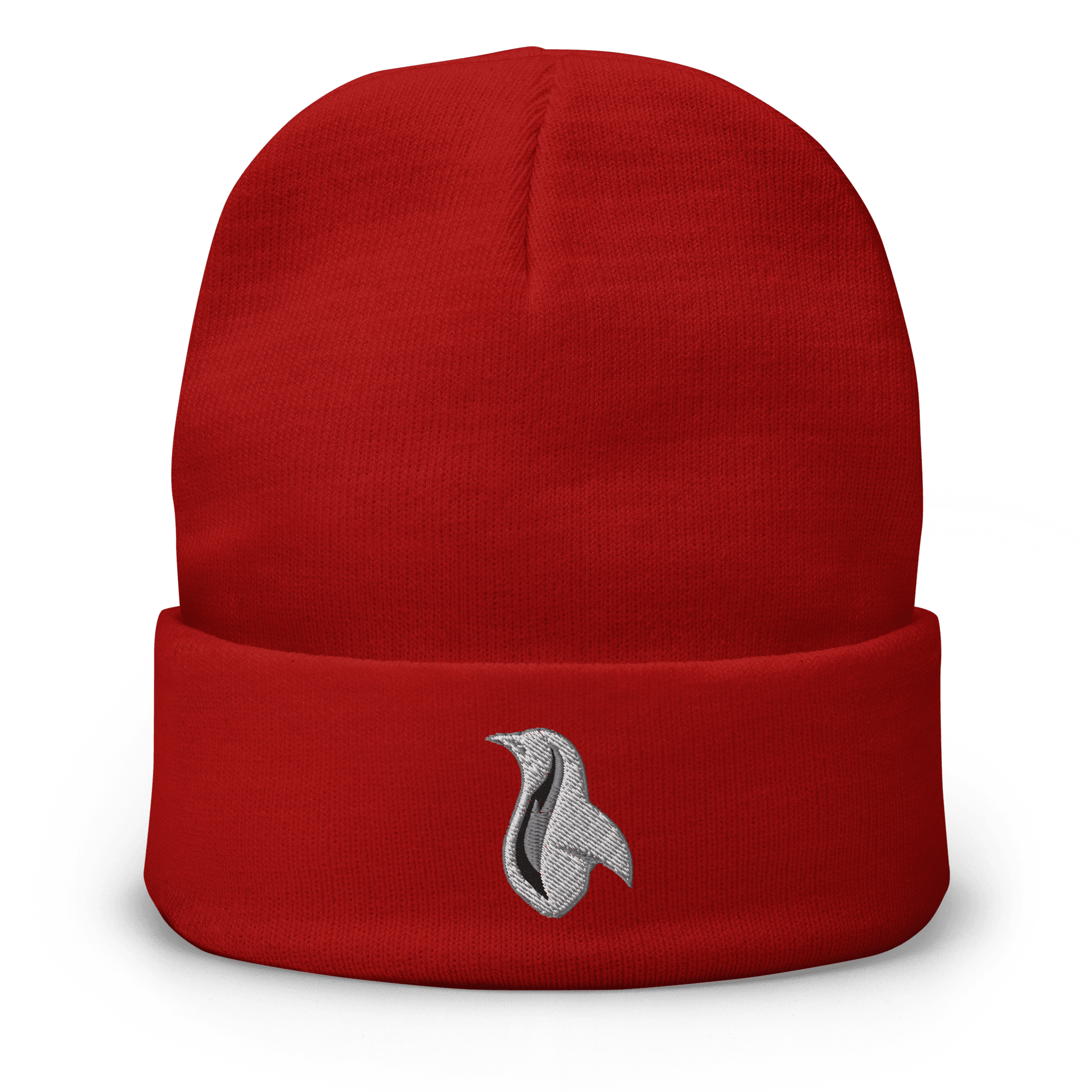 Penguin Logo Embroidered Beanie VAWDesigns