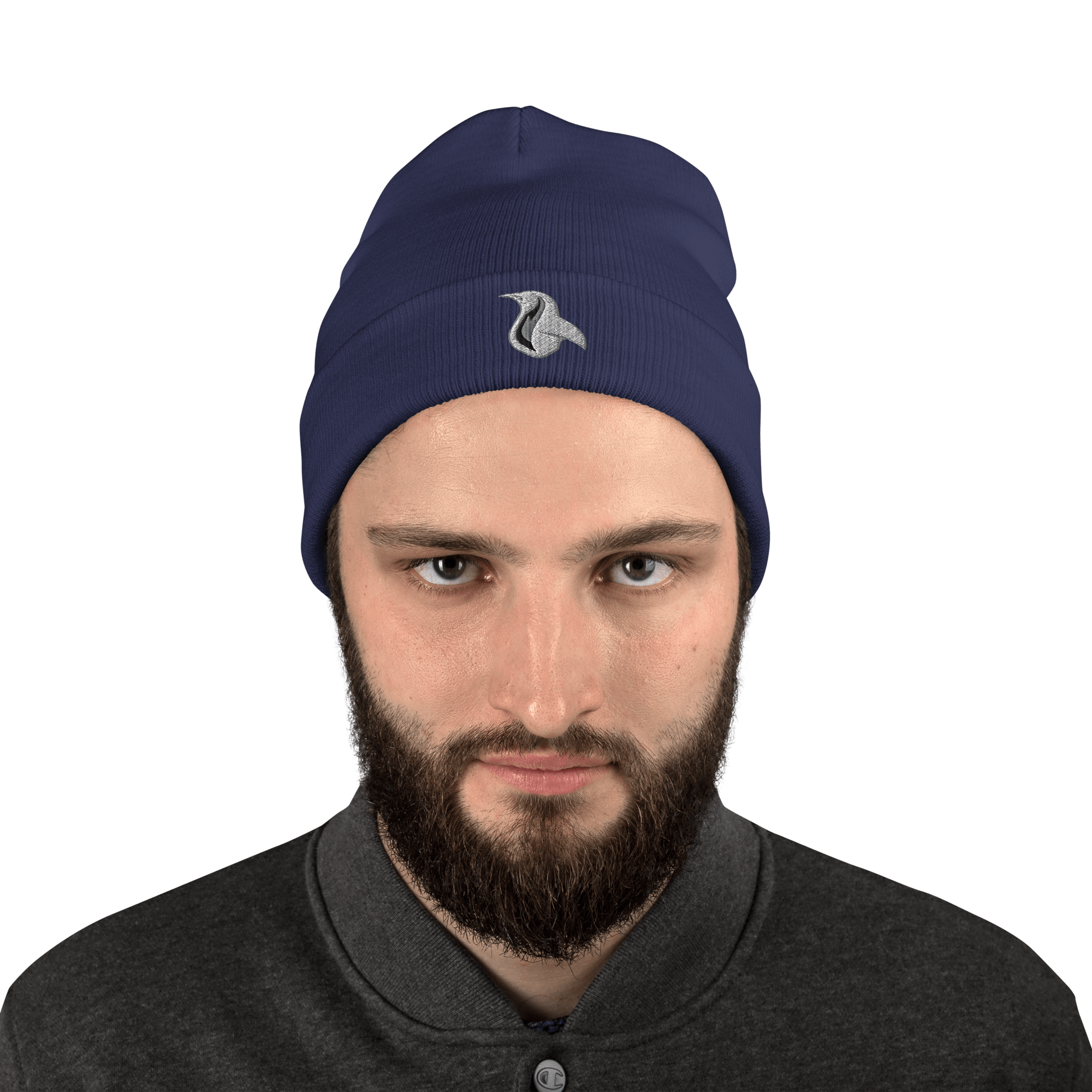 Penguin Logo Embroidered Beanie VAWDesigns