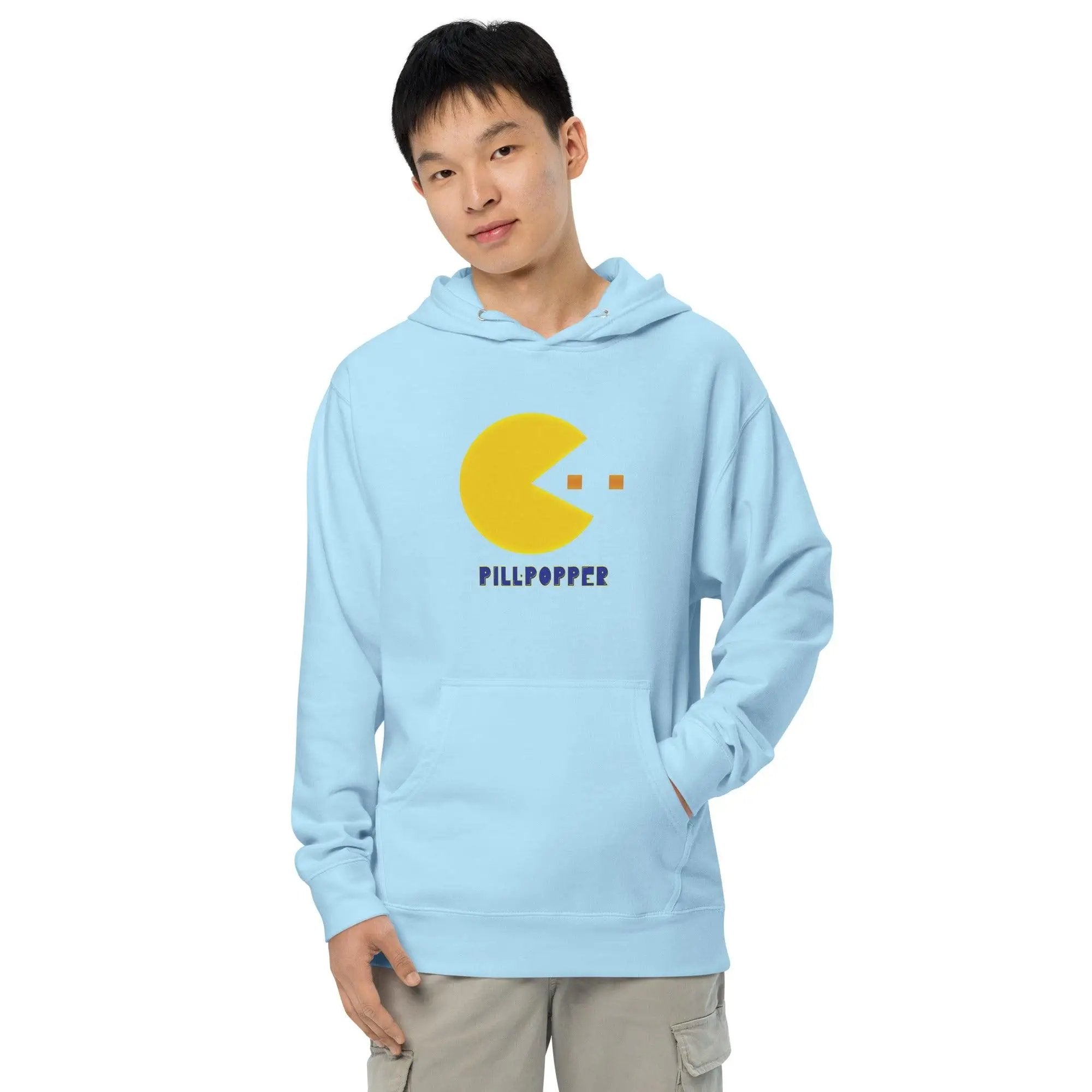 Pill-Popper Unisex midweight hoodie VAWDesigns