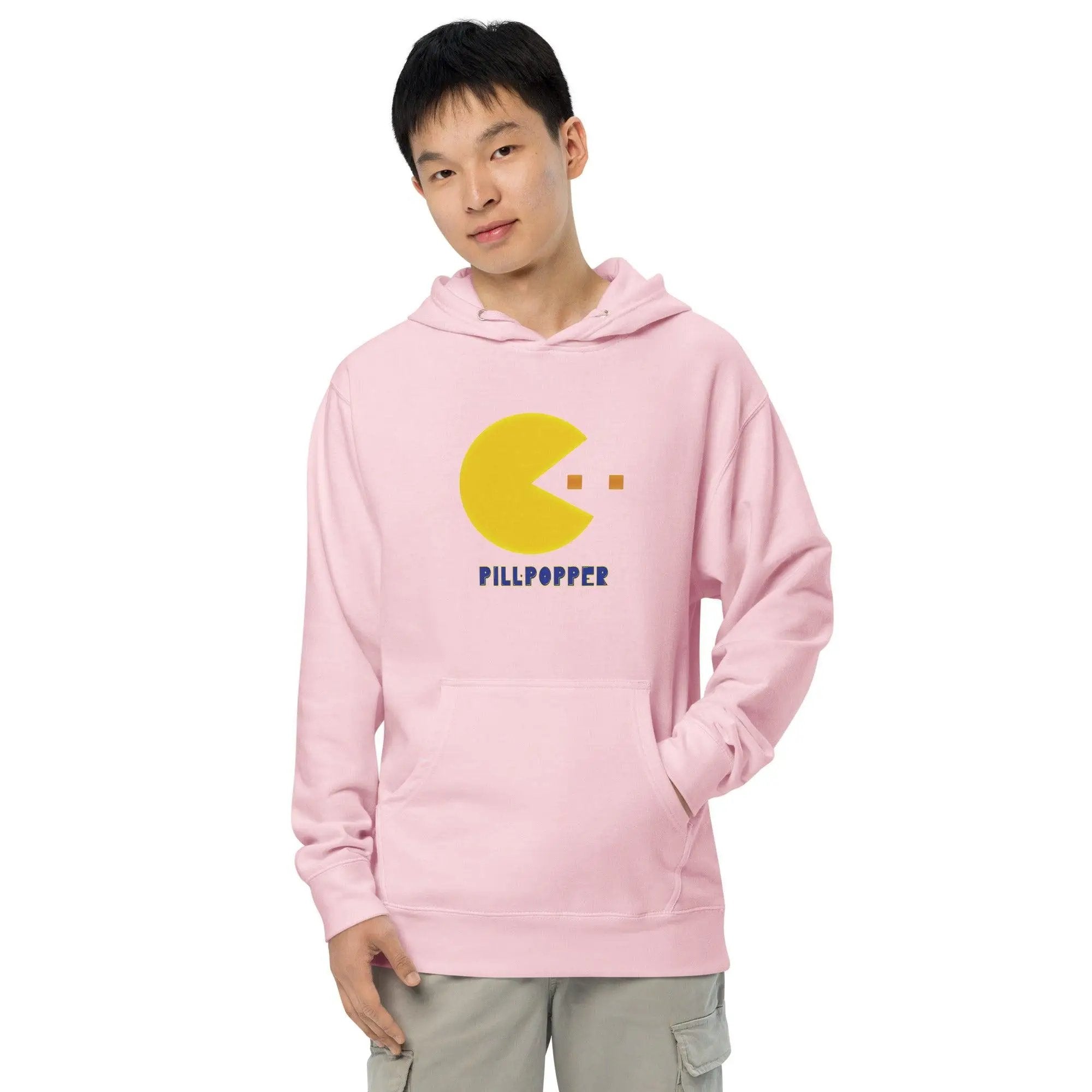 Pill-Popper Unisex midweight hoodie VAWDesigns
