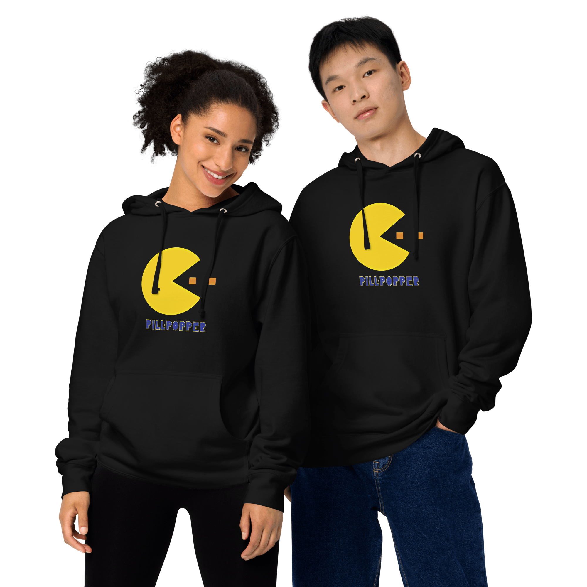 Pill-Popper Unisex midweight hoodie VAWDesigns