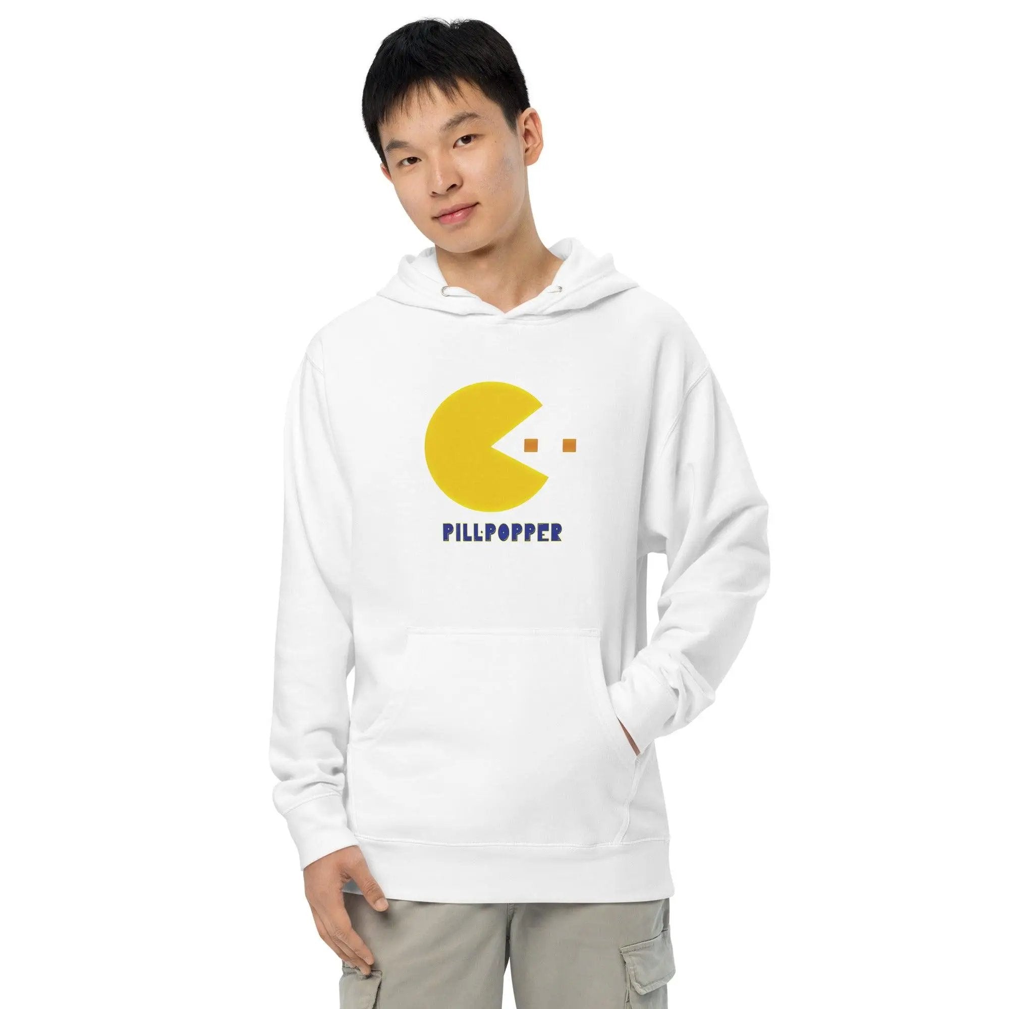 Pill-Popper Unisex midweight hoodie VAWDesigns