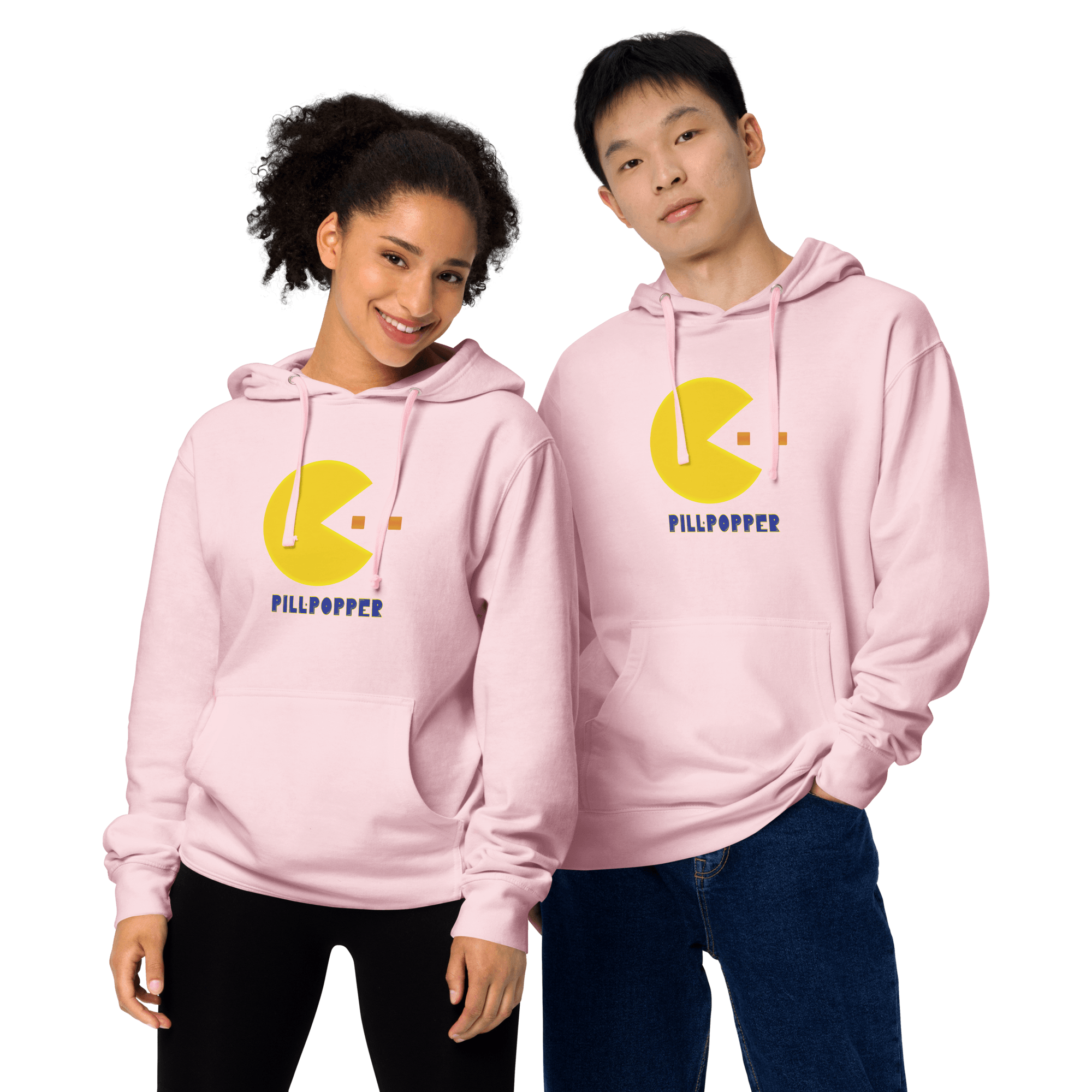 Pill-Popper Unisex midweight hoodie VAWDesigns
