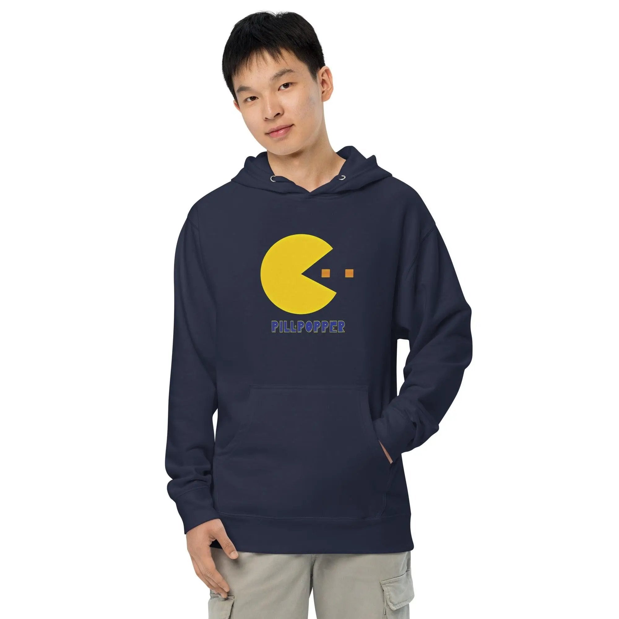Pill-Popper Unisex midweight hoodie VAWDesigns