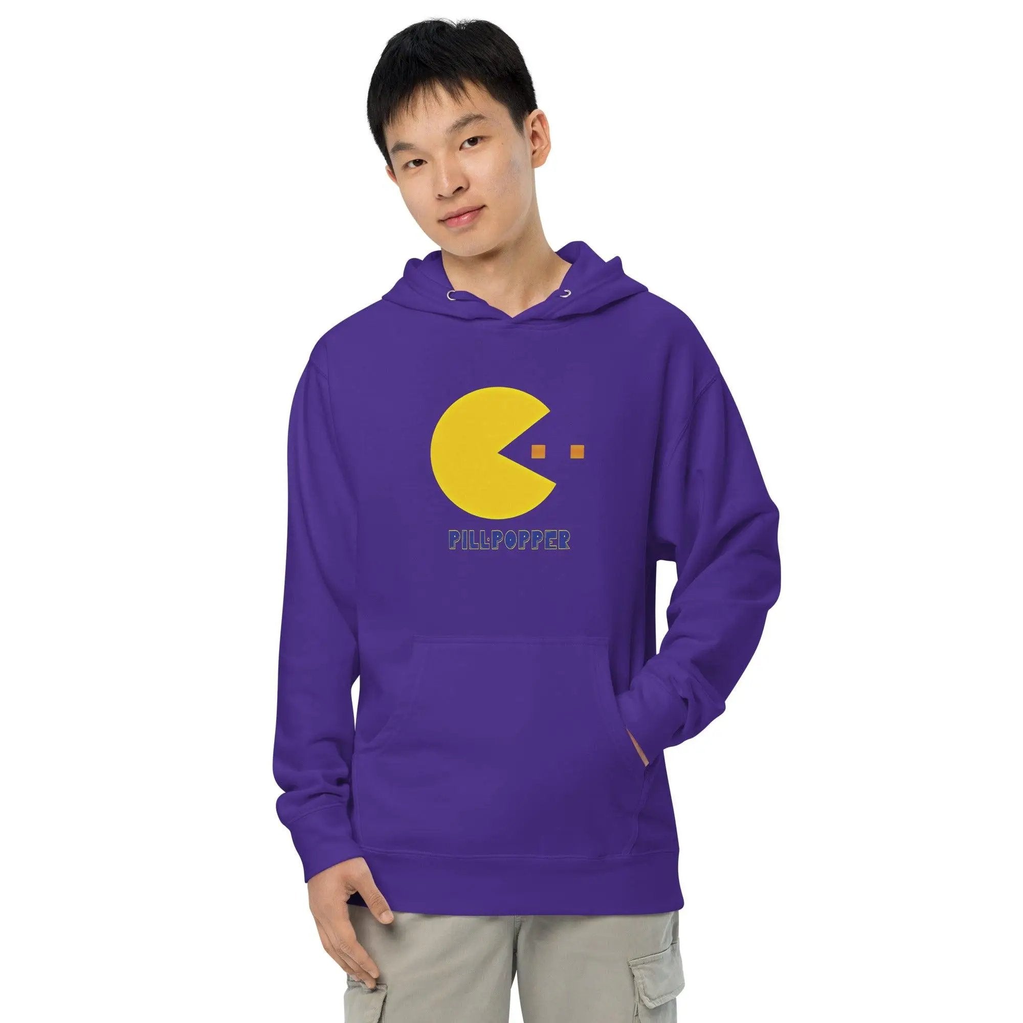 Pill-Popper Unisex midweight hoodie VAWDesigns