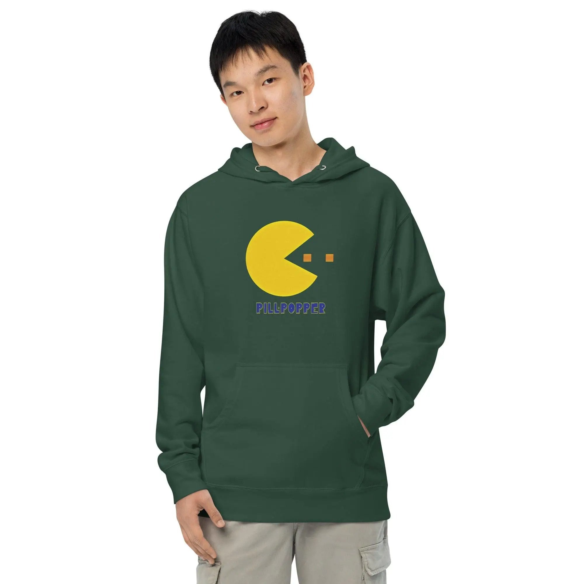 Pill-Popper Unisex midweight hoodie VAWDesigns