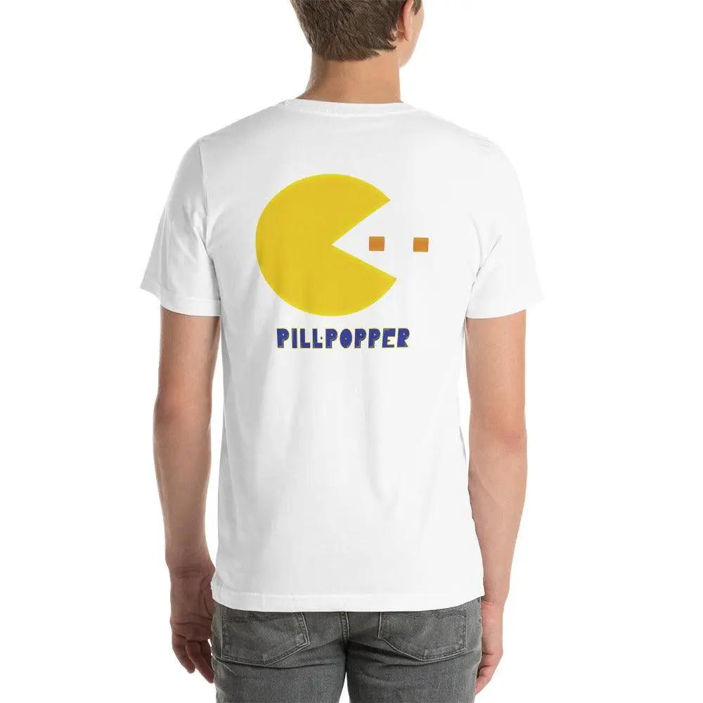Pill-Popper Unisex t-shirt VAWDesigns