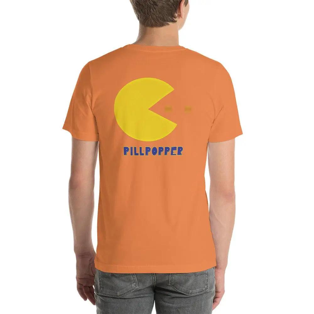 Pill-Popper Unisex t-shirt VAWDesigns
