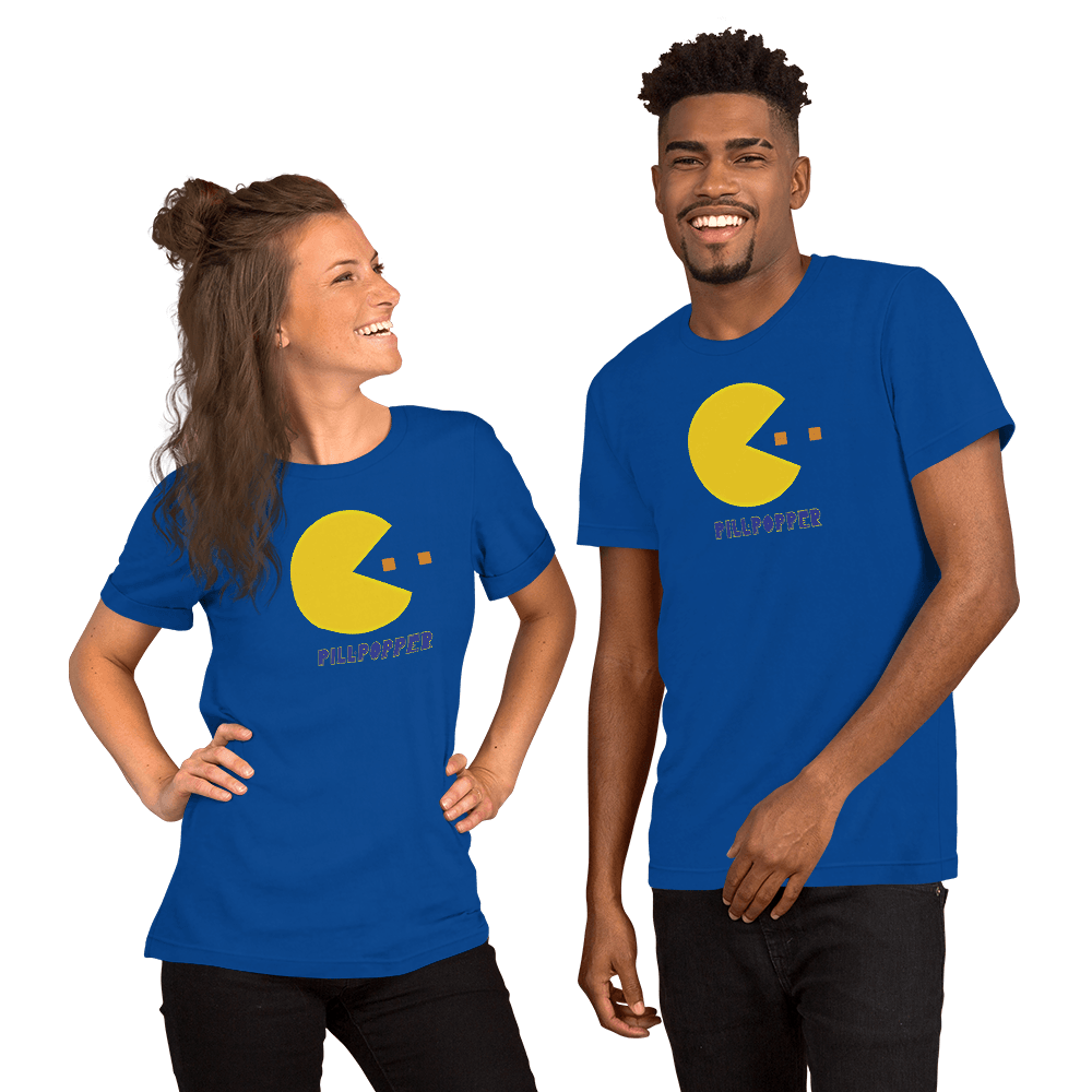 Pill-Popper Unisex t-shirt VAWDesigns