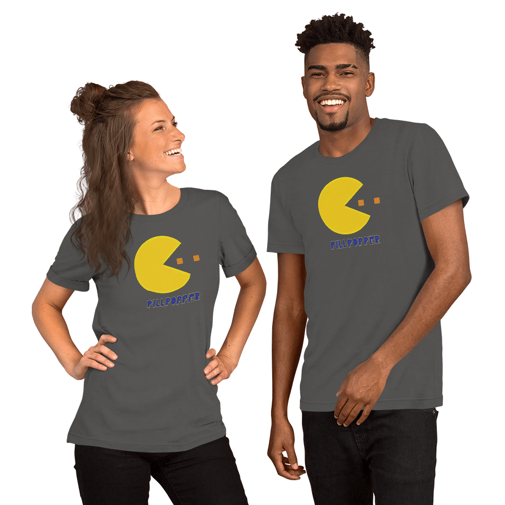 Pill-Popper Unisex t-shirt VAWDesigns