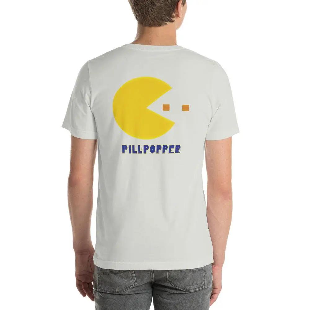 Pill-Popper Unisex t-shirt VAWDesigns