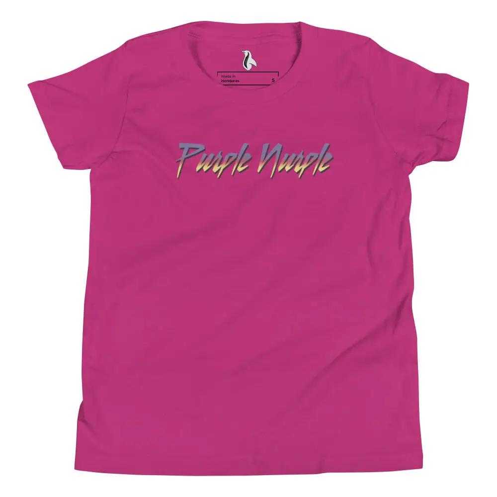 Purple Nurple Youth Short Sleeve T-Shirt VAWDesigns