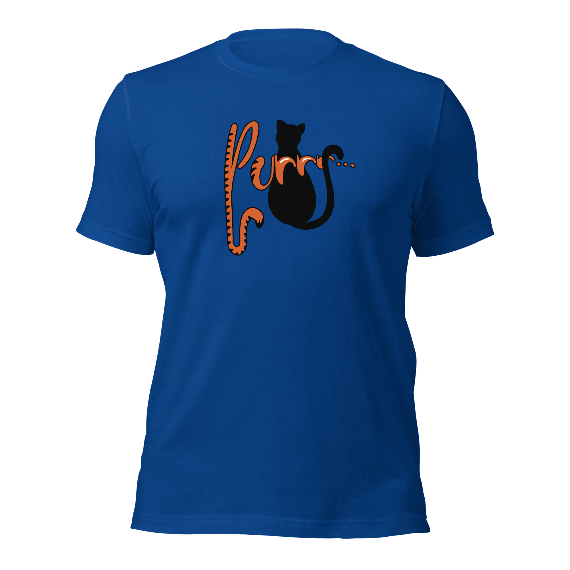 Purrr...Unisex t-shirt VAWDesigns