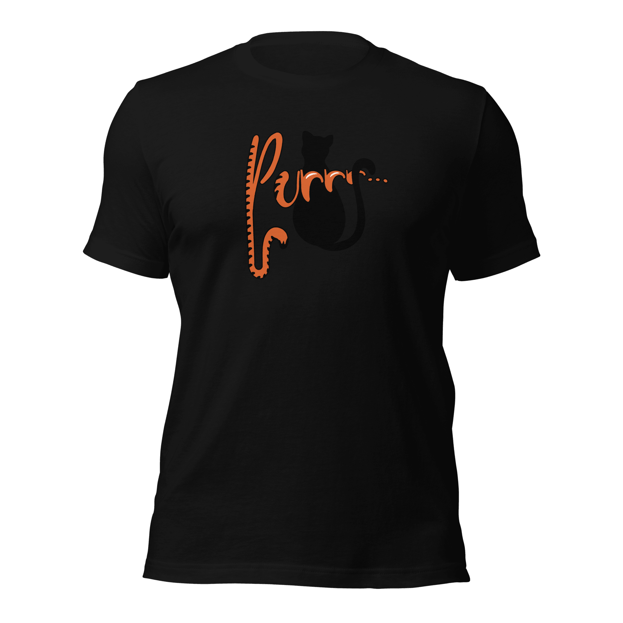 Purrr...Unisex t-shirt VAWDesigns
