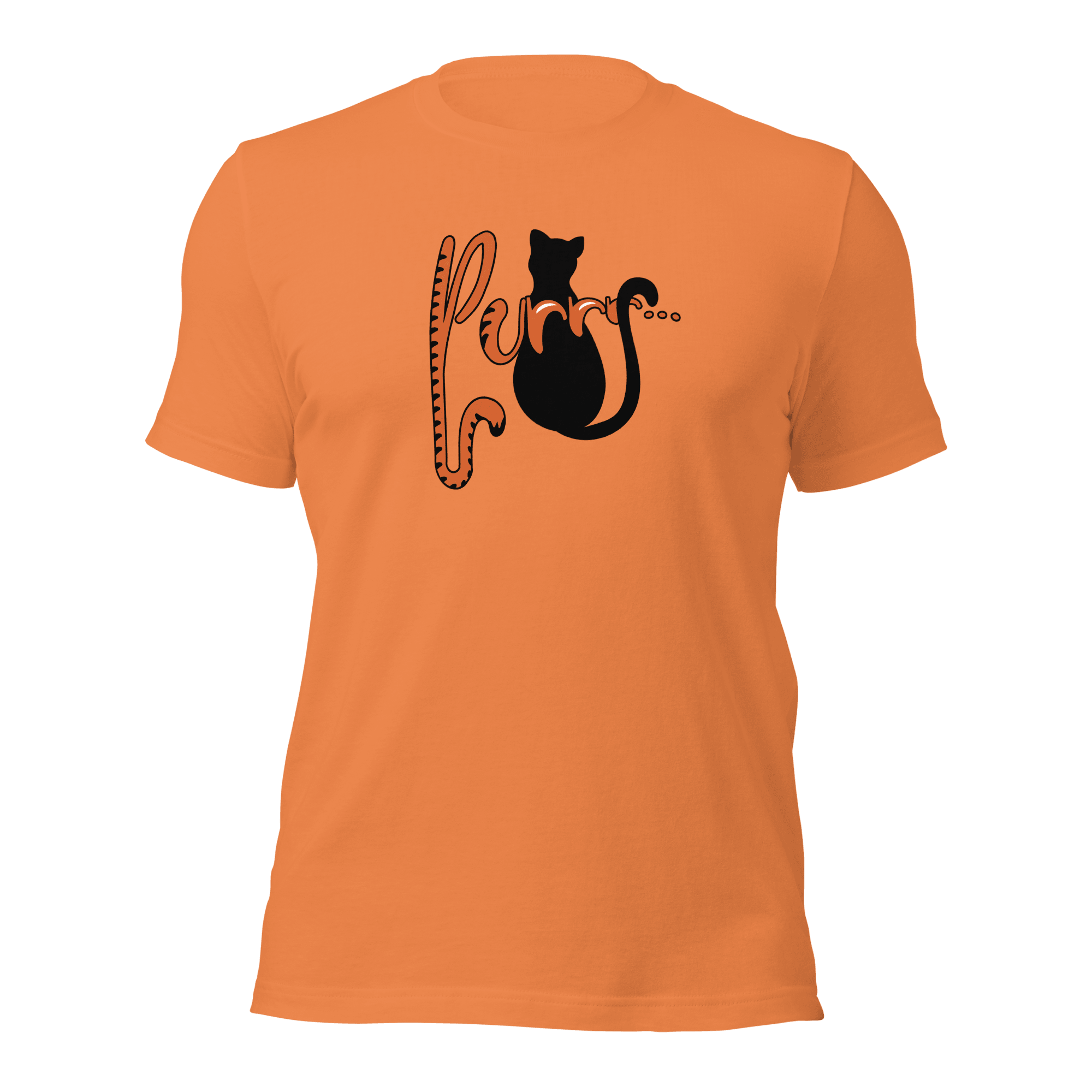 Purrr...Unisex t-shirt VAWDesigns