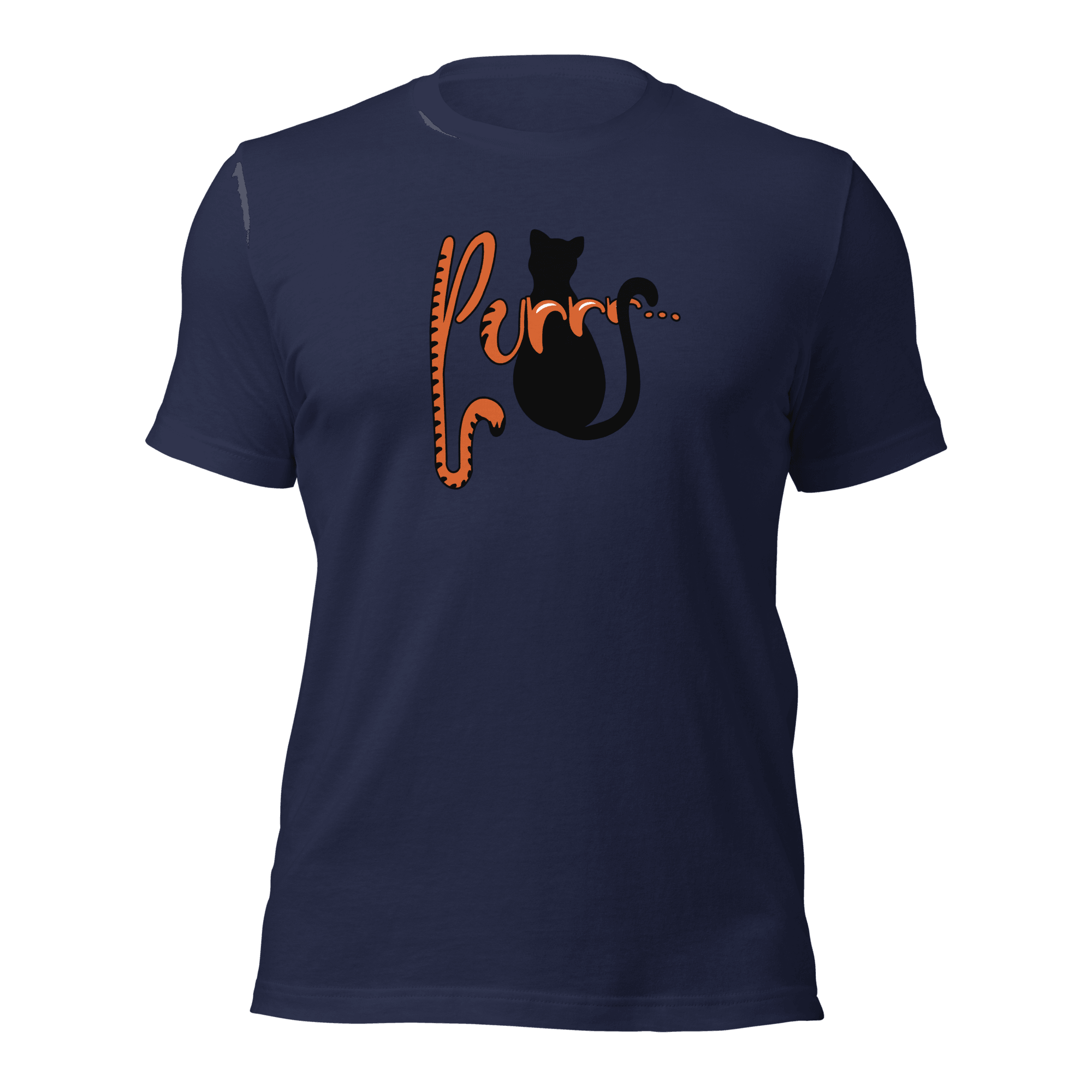 Purrr...Unisex t-shirt VAWDesigns